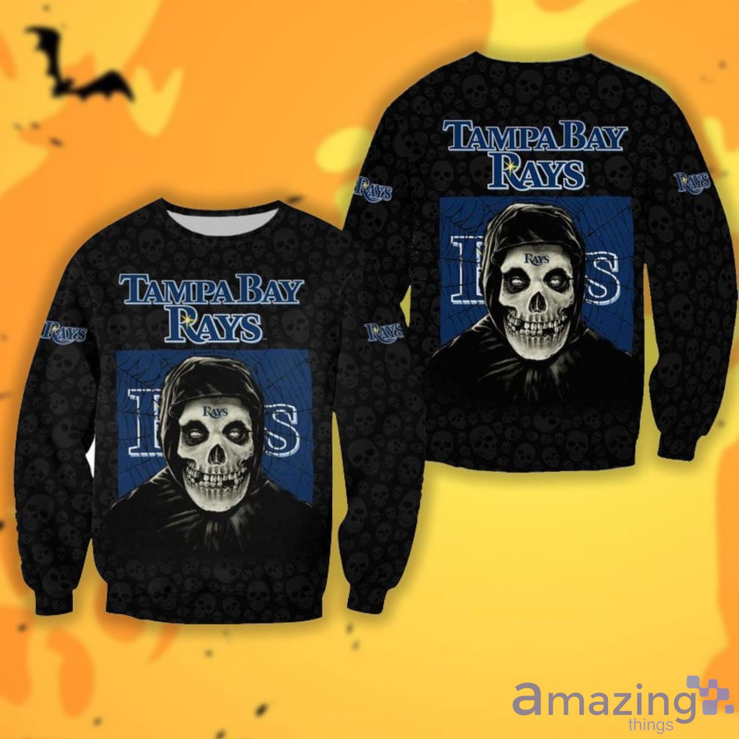Tampa Bay Rays Halloween Misfit 3D All Over Printed Shirts