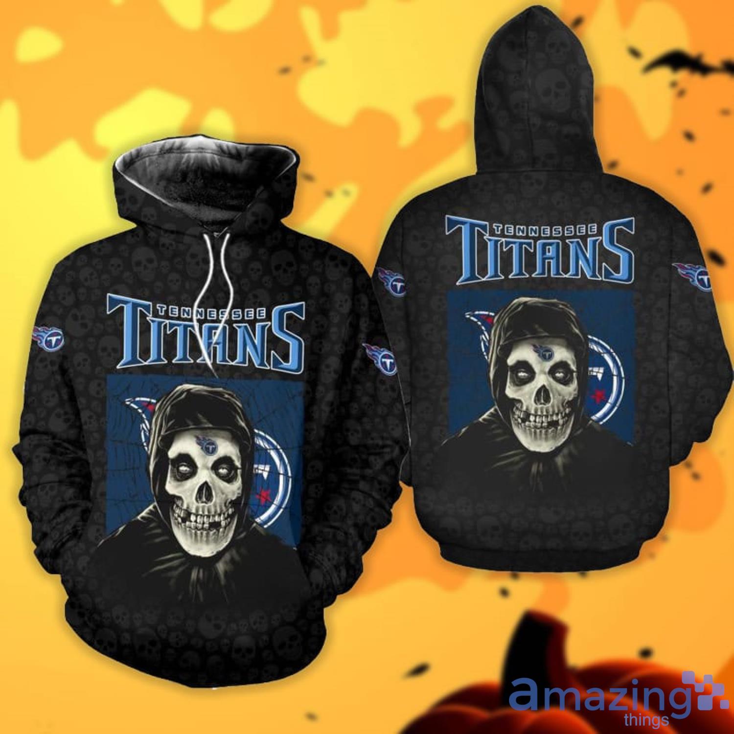 Tennessee Titans Halloween Misfit 3D All Over Printed Shirts Product Photo 1
