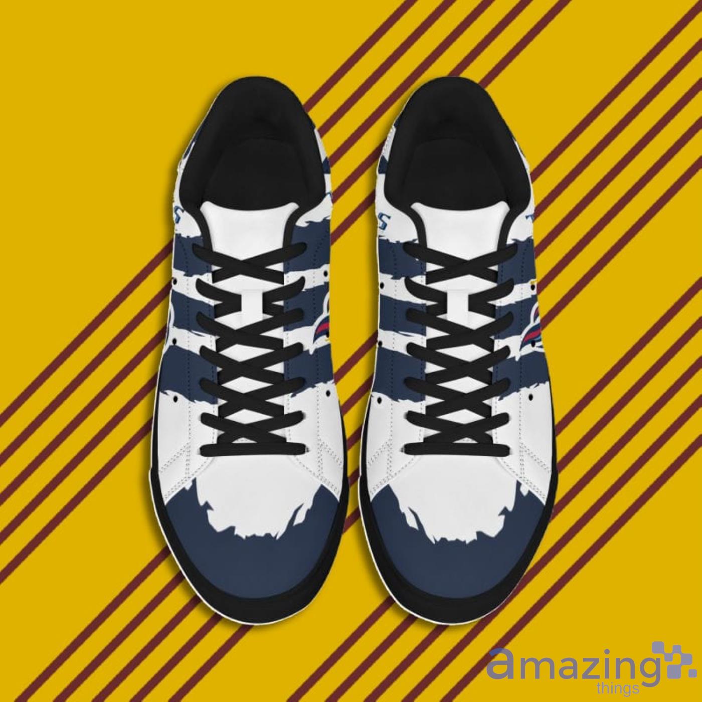Tennessee Titans NFL Black And White Skate Shoes image Tennessee Titans NFL Black And White Skate Shoes Product Photo 7
