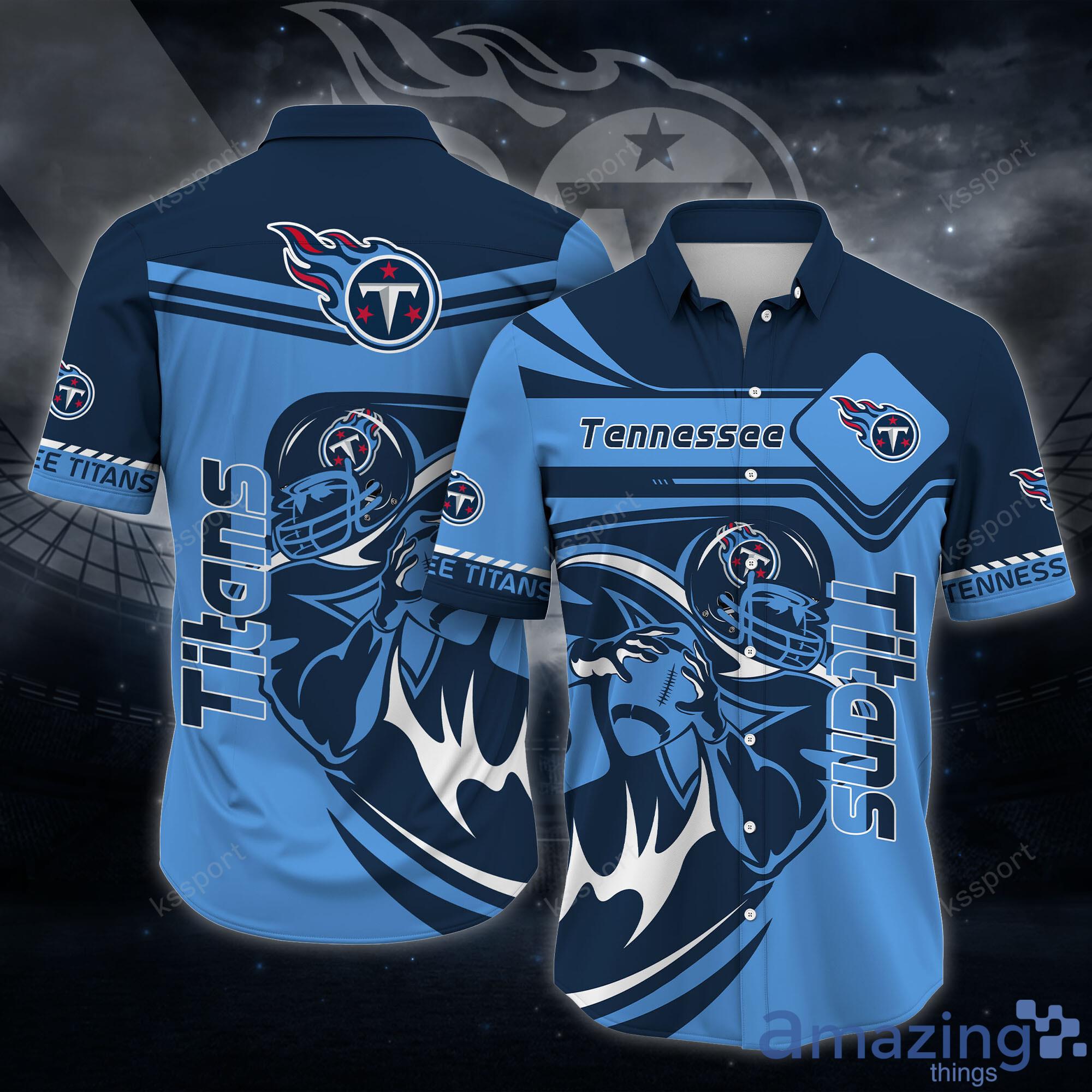 Tennessee Titans NFL Short Sleeves Hawaiian Shirt Gift For Fans Product Photo 1