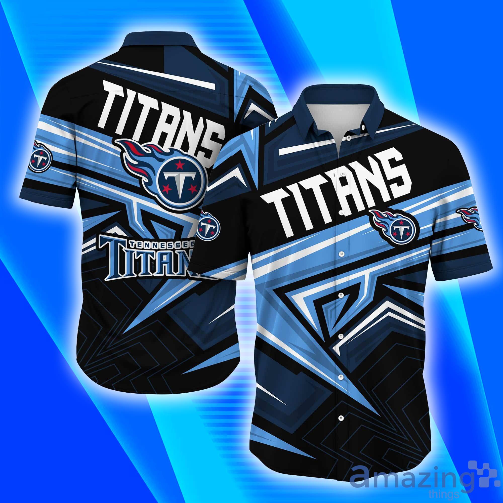 Tennessee Titans NFL Short Sleeves Hawaiian Shirt Product Photo 1