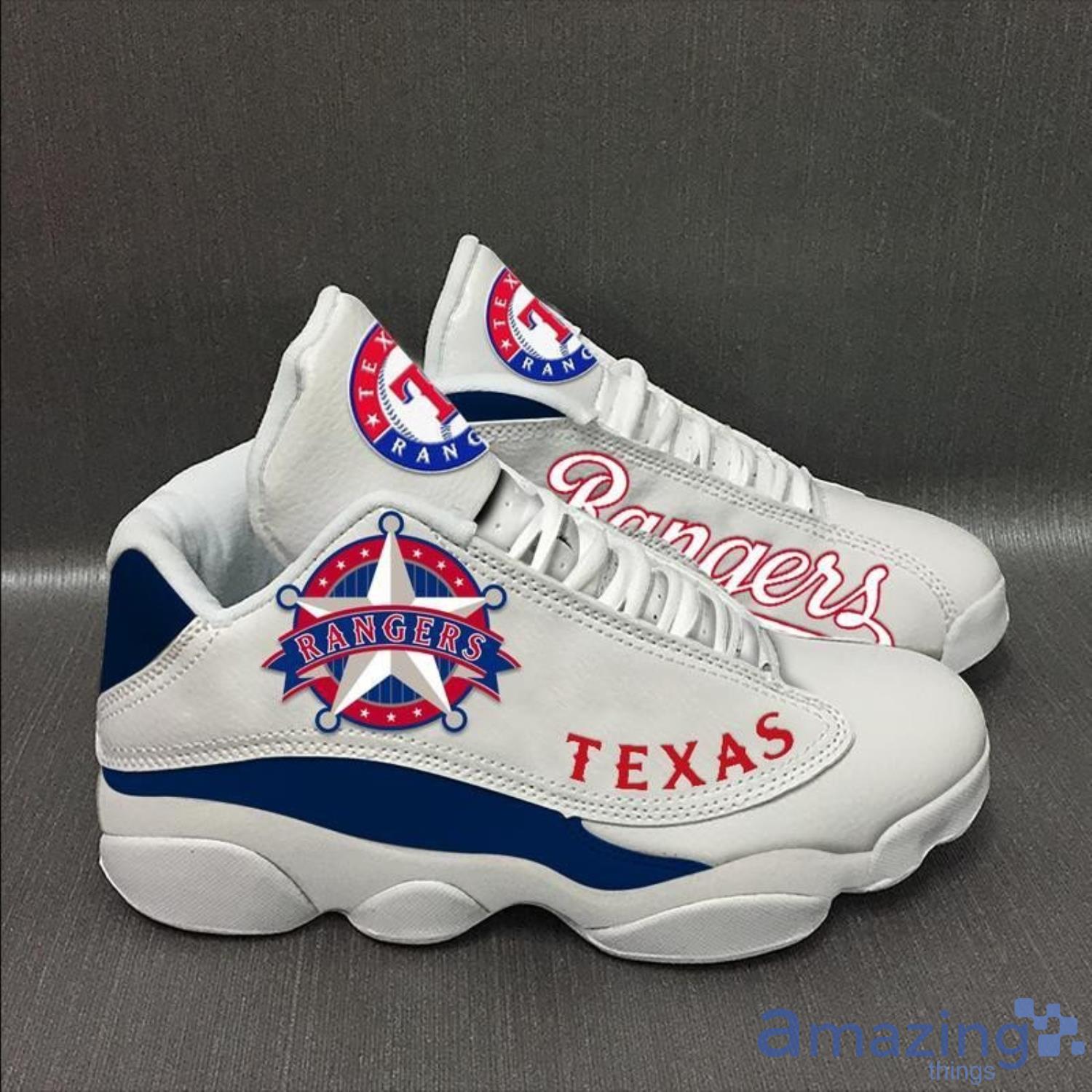 Texas Rangers Air Jordan 13 Sneakers Product Photo 1