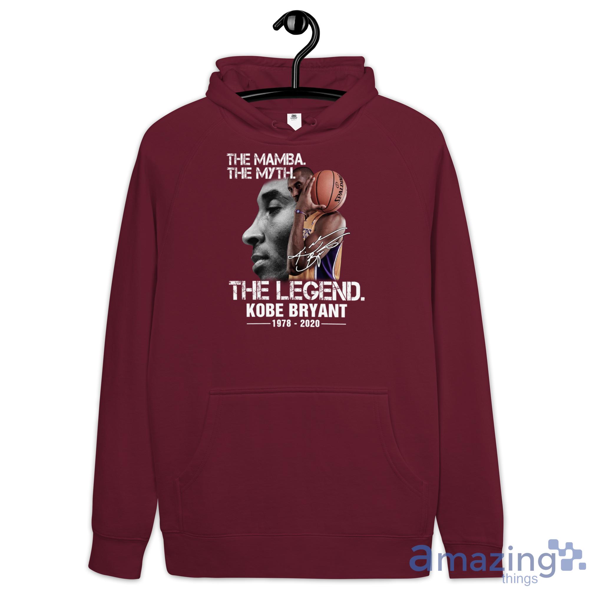 The Legend Kobe Bryant The Mamba The Myth 1978 2020 Shirt image The Legend Kobe Bryant The Mamba The Myth 1978 2020 Shirt - Hoodie-1