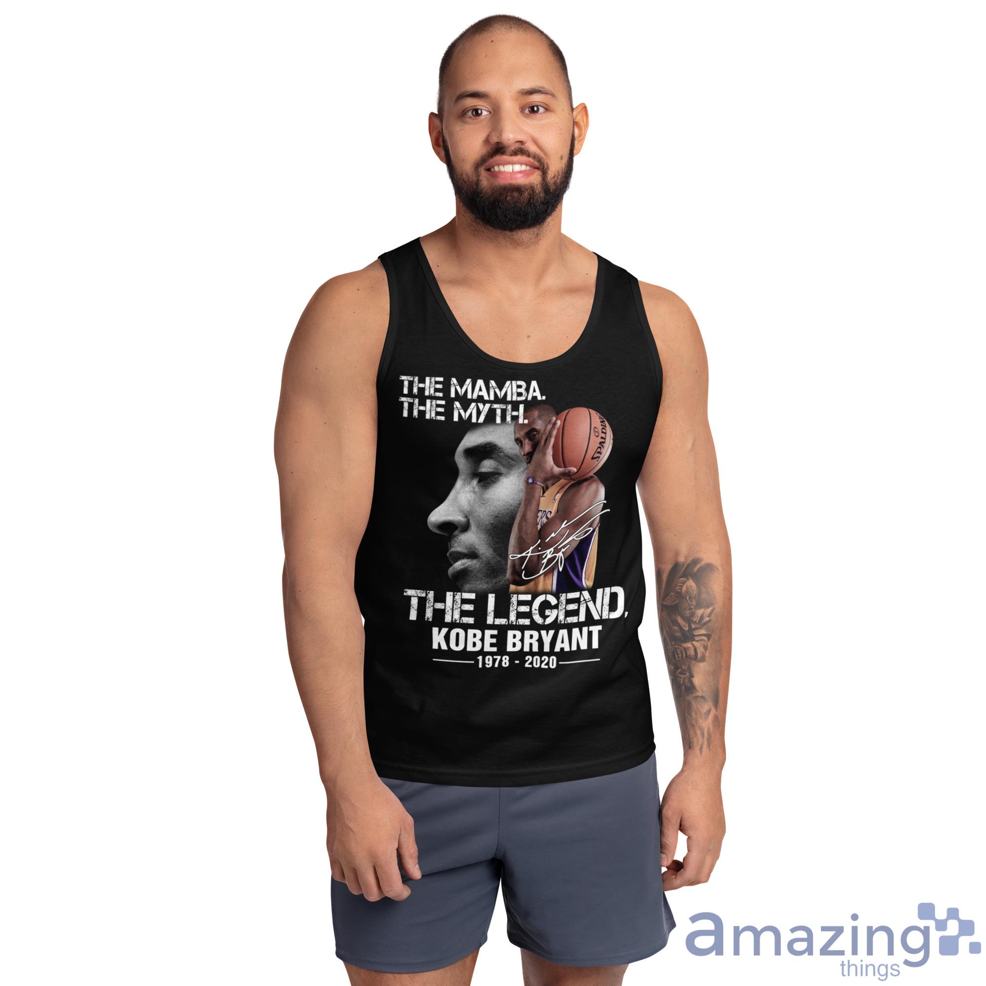 The Legend Kobe Bryant The Mamba The Myth 1978 2020 Shirt image The Legend Kobe Bryant The Mamba The Myth 1978 2020 Shirt - Ultra Cotton Tank Top