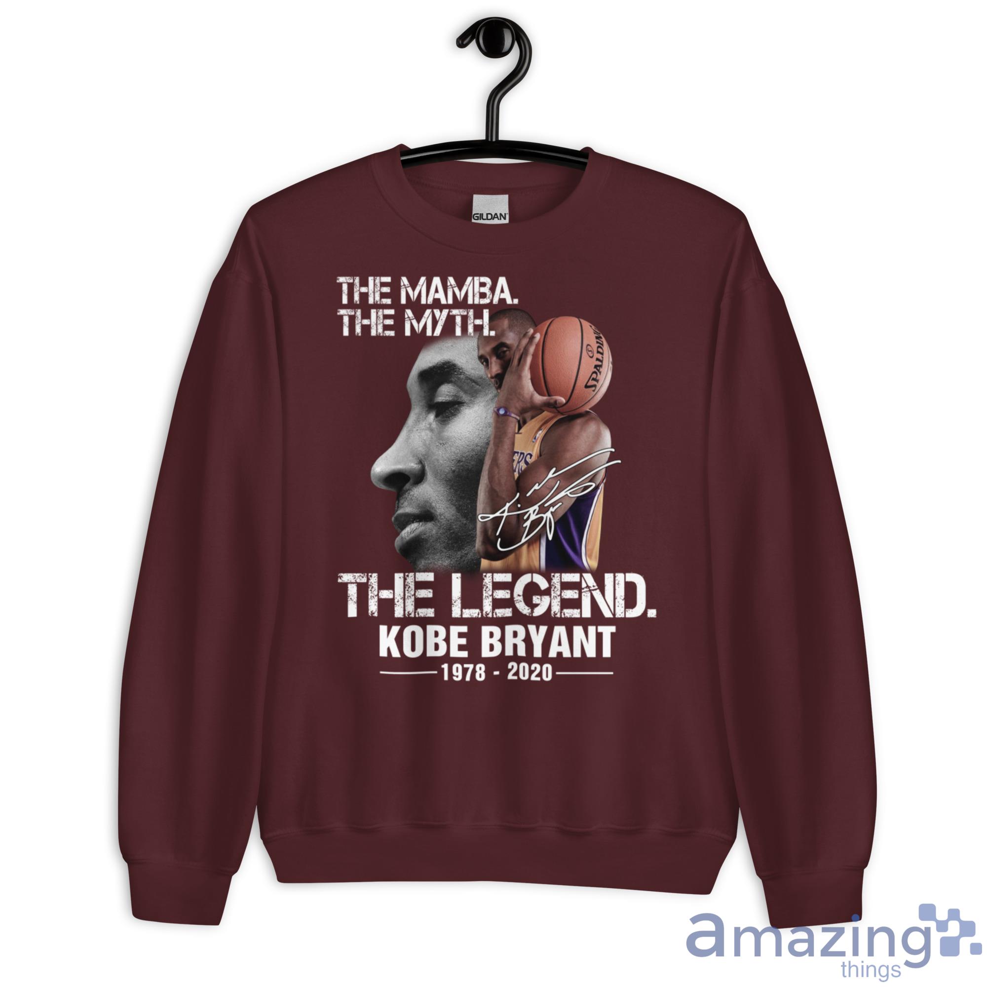 The Legend Kobe Bryant The Mamba The Myth 1978 2020 Shirt image The Legend Kobe Bryant The Mamba The Myth 1978 2020 Shirt - Unisex Heavy Blend Crewneck Sweatshirt-1