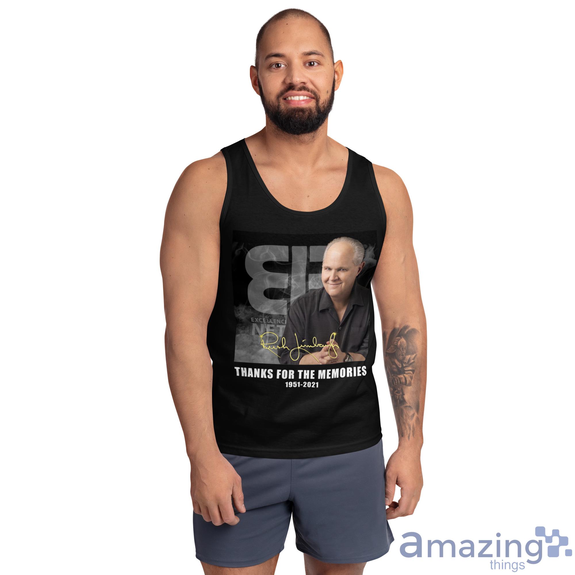 The Rush Limbaugh Show, Thanks For The Memories 1951 2021 Shirt image The Rush Limbaugh Show, Thanks For The Memories 1951 2021 Shirt - Ultra Cotton Tank Top