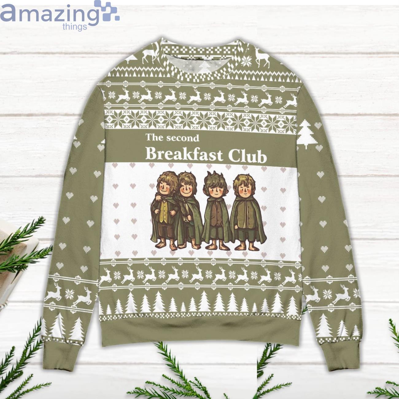 The Second Breakfast Club Ugly Christmas Sweater