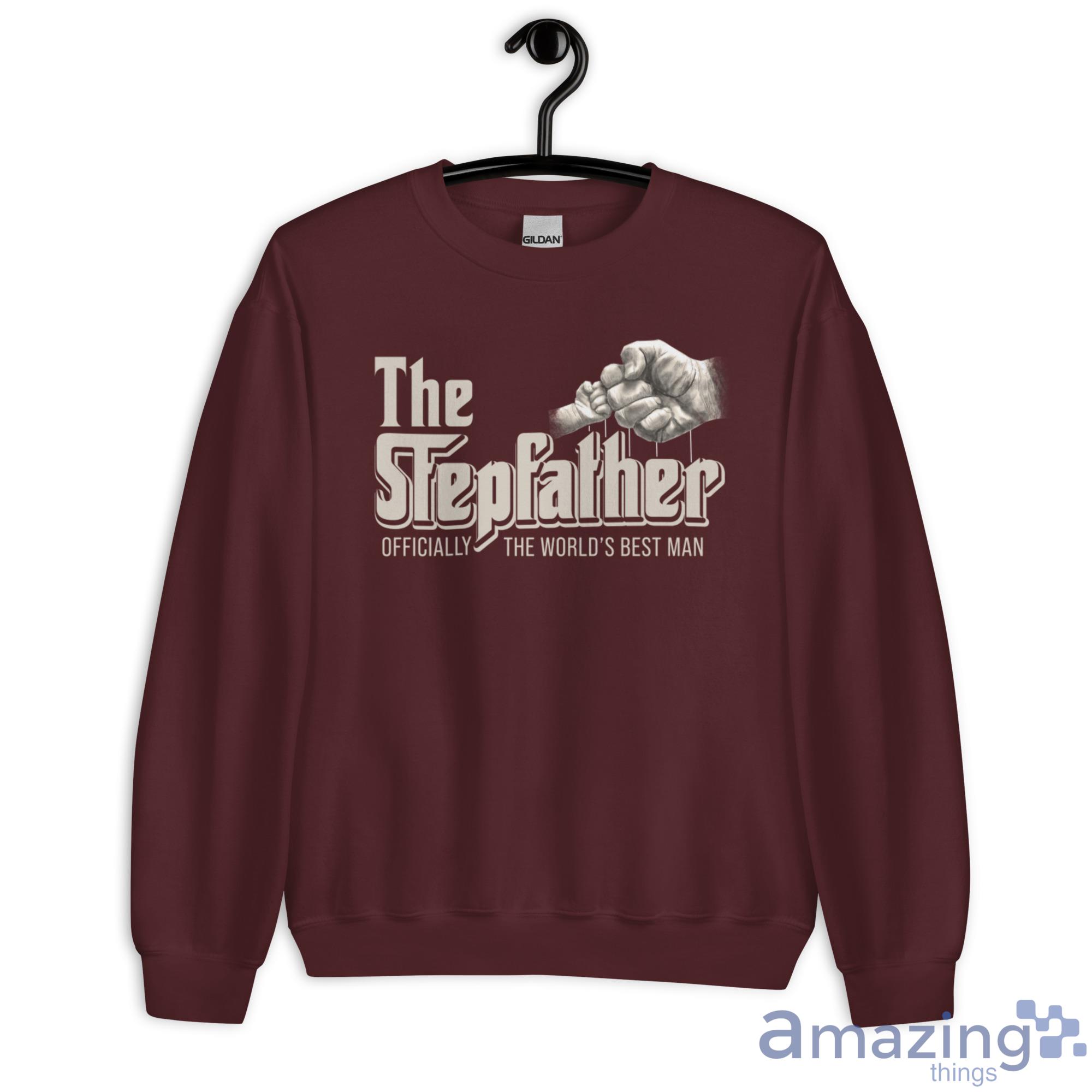 The Stepfather Godfather The World's Best Man Shirt image The Stepfather Godfather The Worlds Best Man Shirt - Unisex Heavy Blend Crewneck Sweatshirt-1