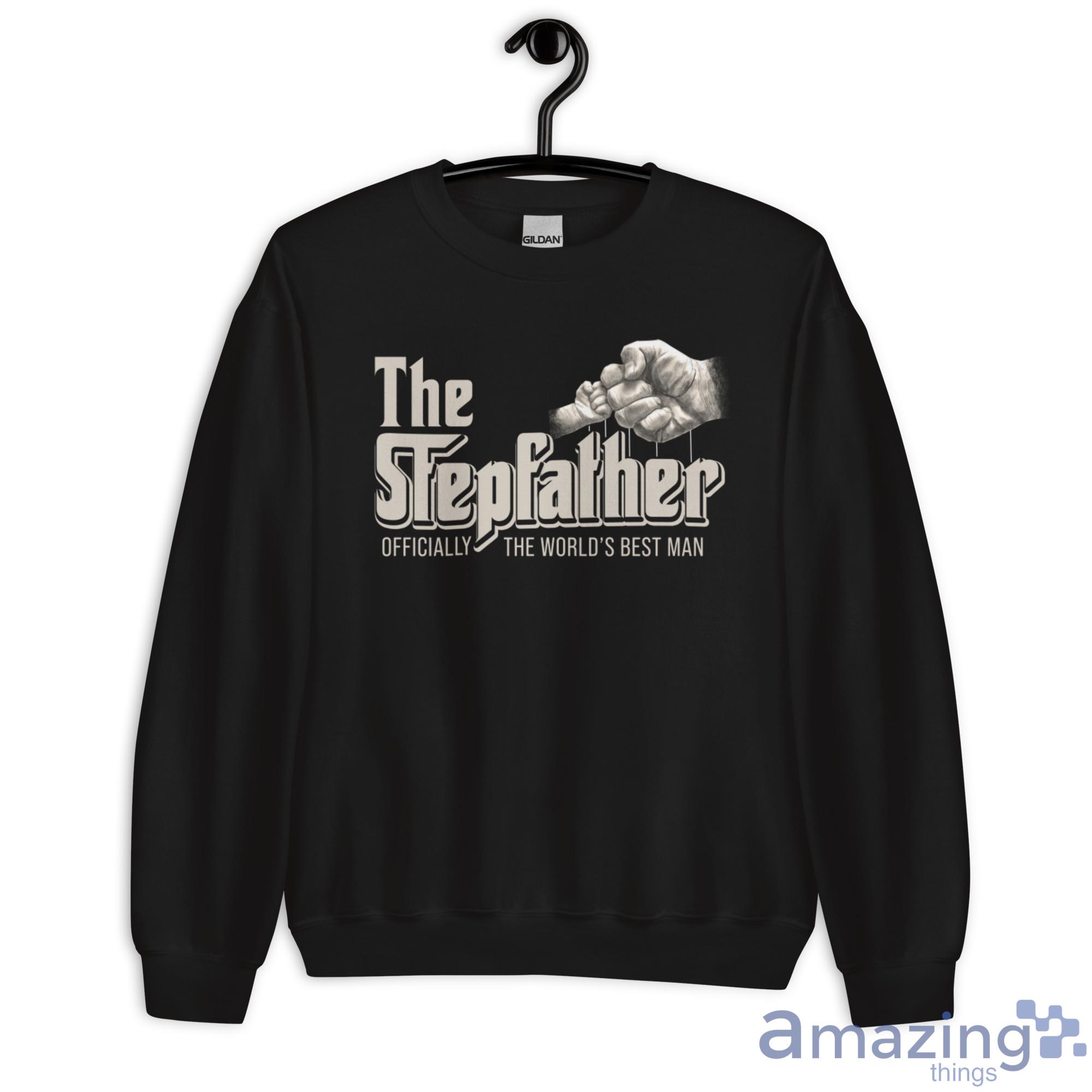 The Stepfather Godfather The World's Best Man Shirt image The Stepfather Godfather The Worlds Best Man Shirt - Unisex Heavy Blend Crewneck Sweatshirt