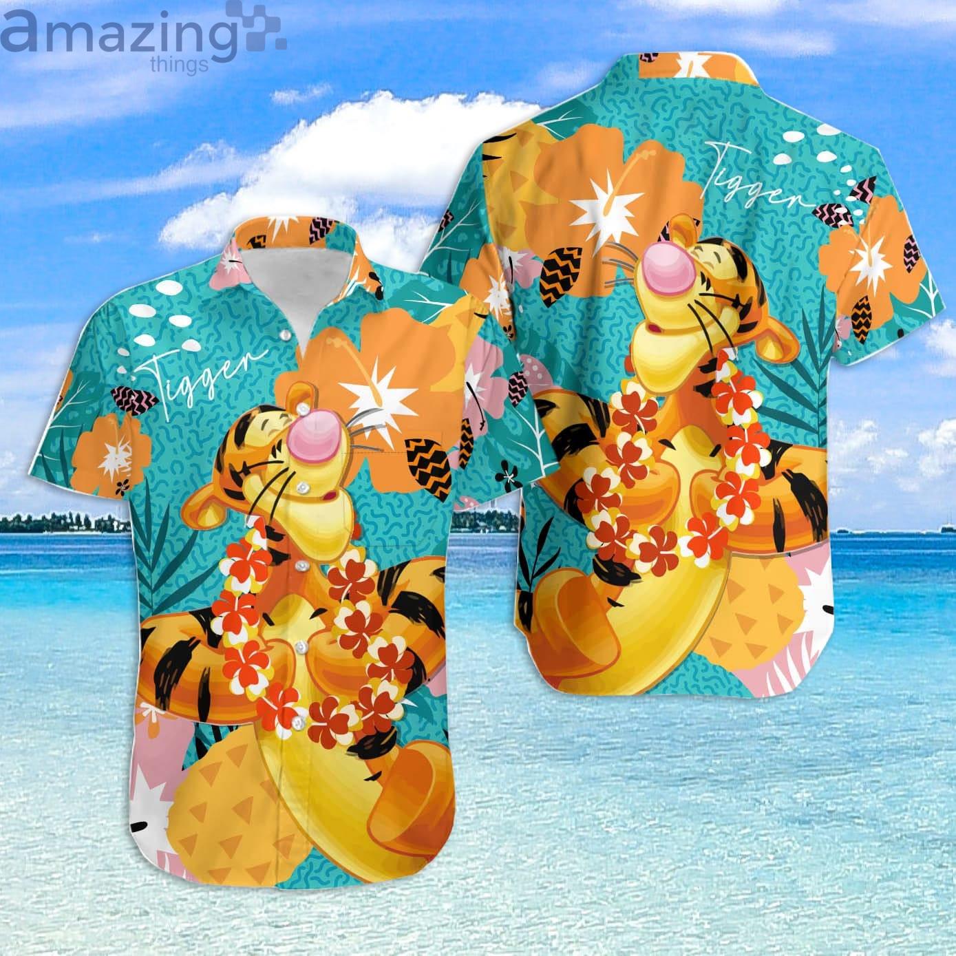 Tigger Disney Cartoon Lover Hawaiian Shirt Product Photo 1