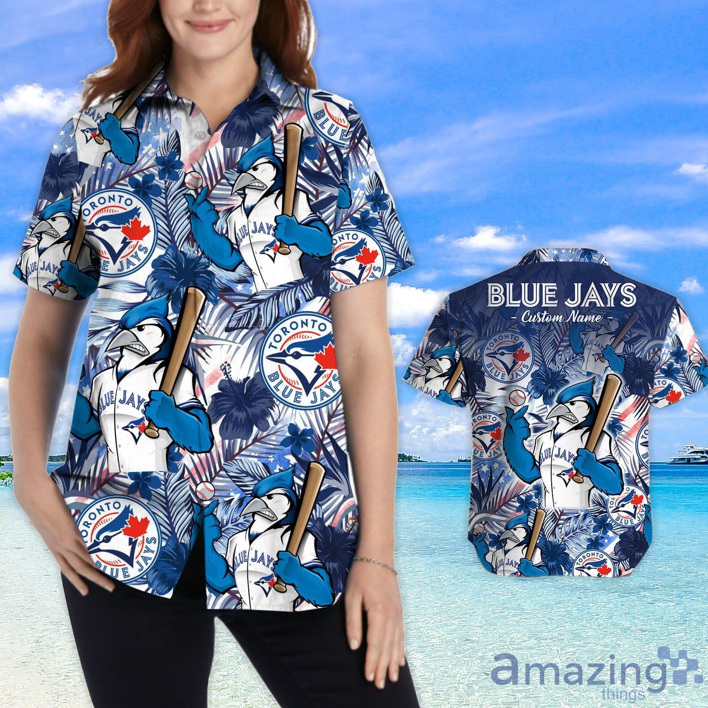 Toronto Blue Jays MLB Hawaiian Shirt Custom Sunsets Aloha Shirt - Limotees