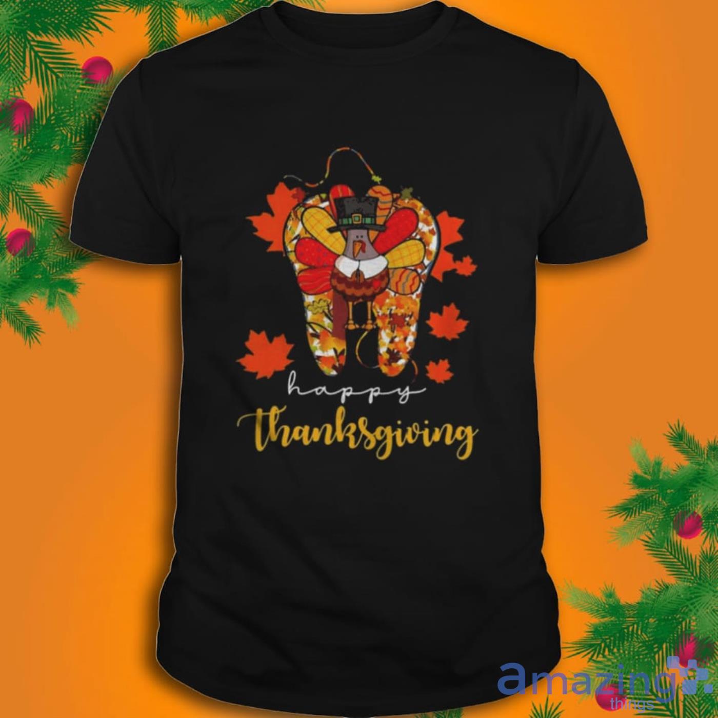 happy thanksgiving t shirt