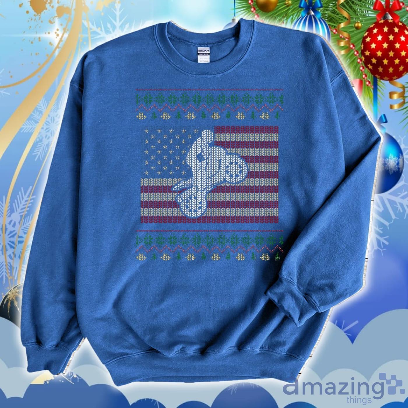 Usa Flag Motorcycle Biker Ugly Christmas Sweater 2D Tshirt Hoodie Sweatshirt image Usa Flag Motorcycle Biker Ugly Christmas Sweater 2D Tshirt Hoodie Sweatshirt Product Photo 5