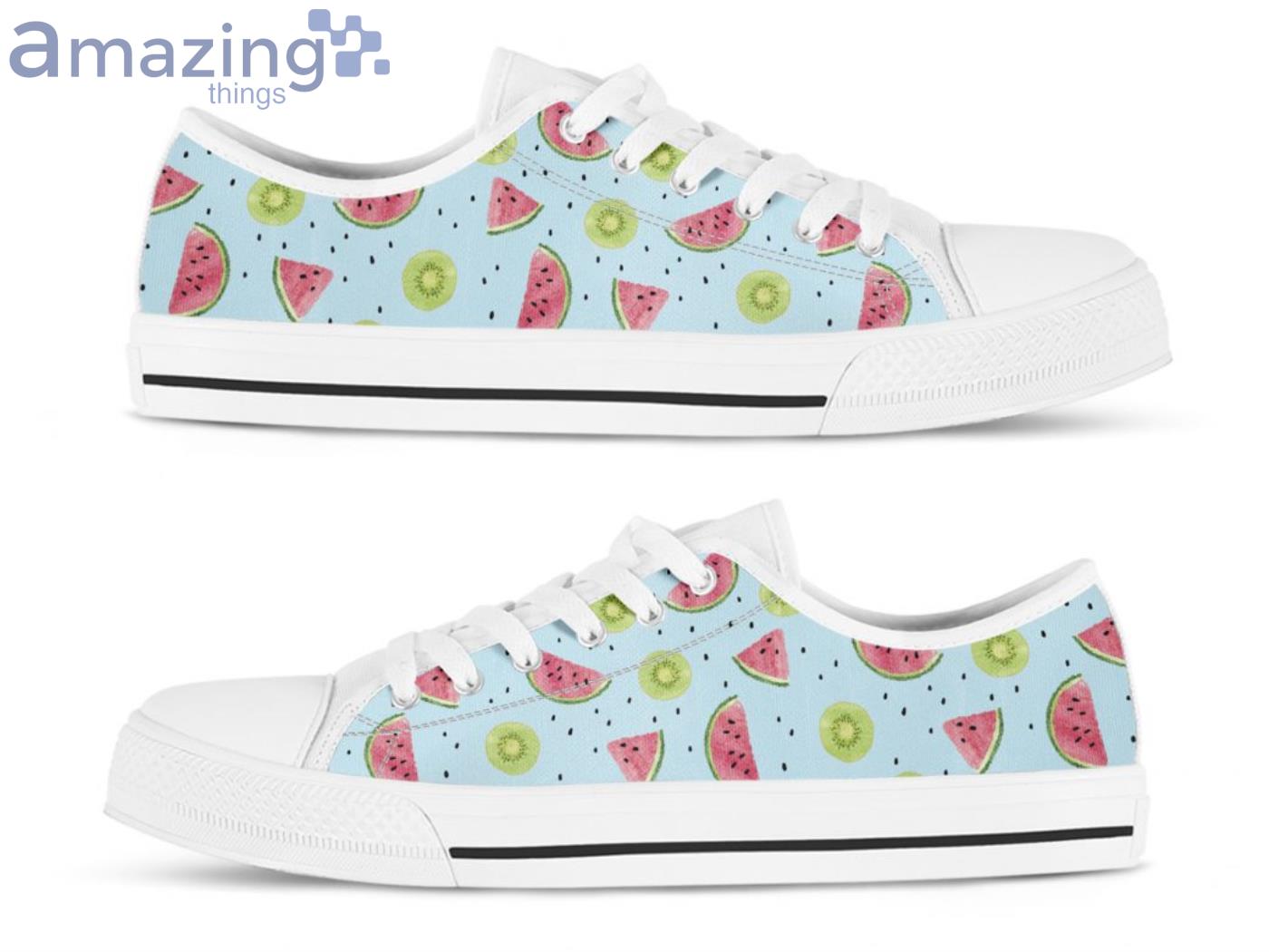 Vegan Print Pattern Low Top Shoes image Vegan Print Pattern Low Top Shoes Product Photo 2
