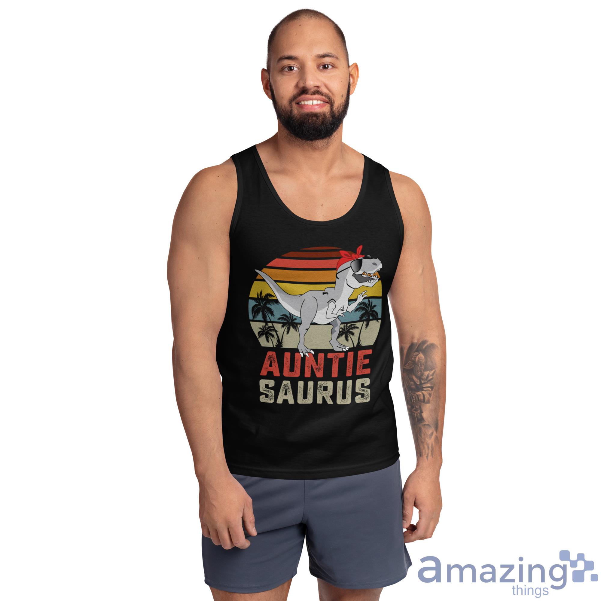 Vintage Auntie Saurus Shirt image Vintage Auntie Saurus Shirt - Ultra Cotton Tank Top