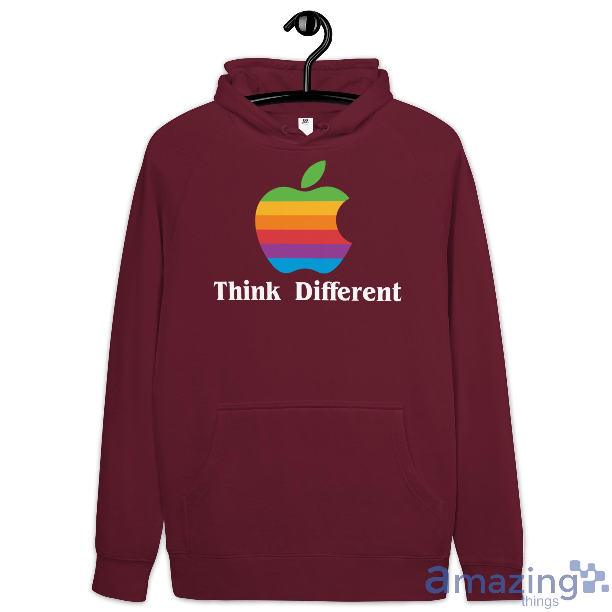 Vintage Think Different Apple Mac Shirt image Vintage Think Different Apple Mac Shirt - Hoodie-1