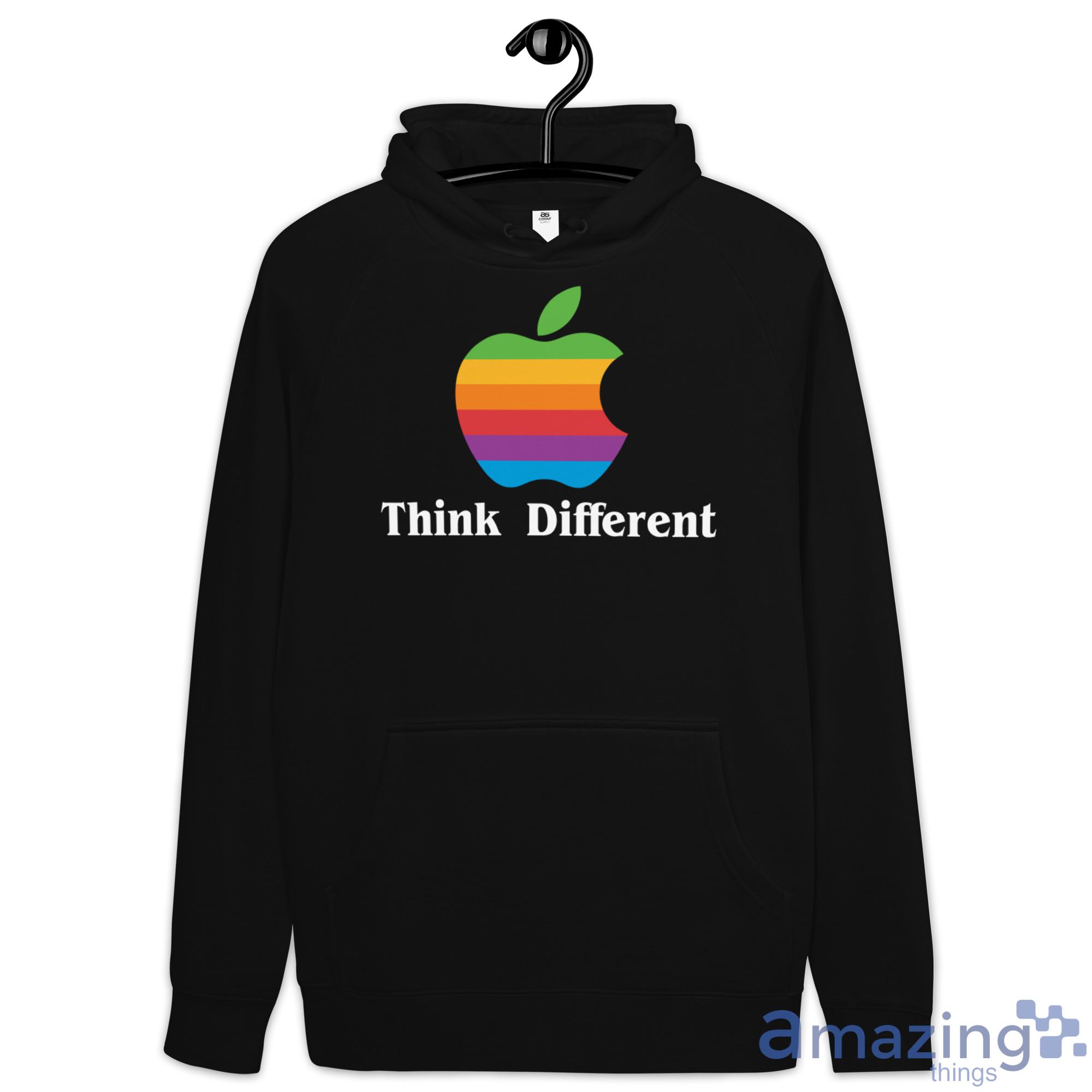 Vintage Think Different Apple Mac Shirt image Vintage Think Different Apple Mac Shirt - Hoodie