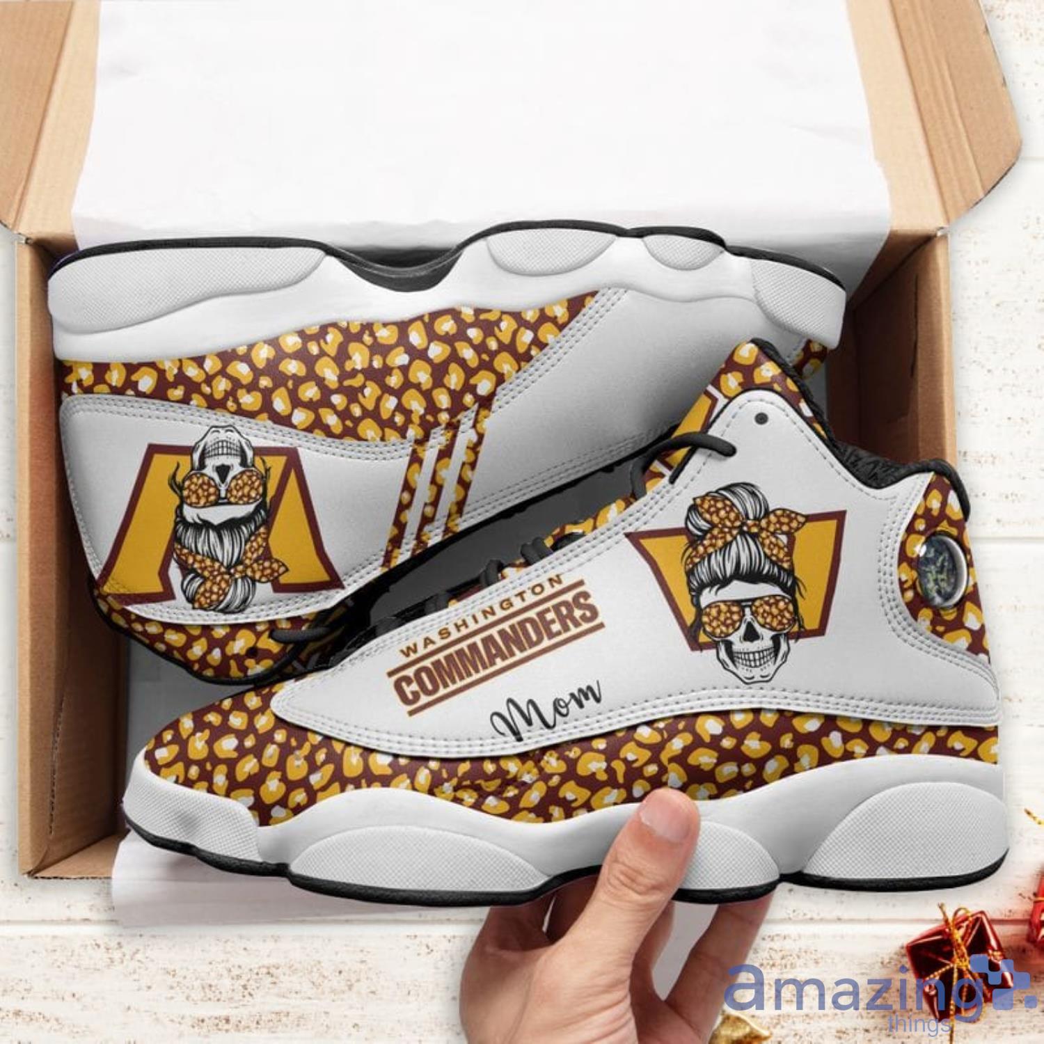 Washington Redskins NFL Personalized Air Jordan 13 For Fans