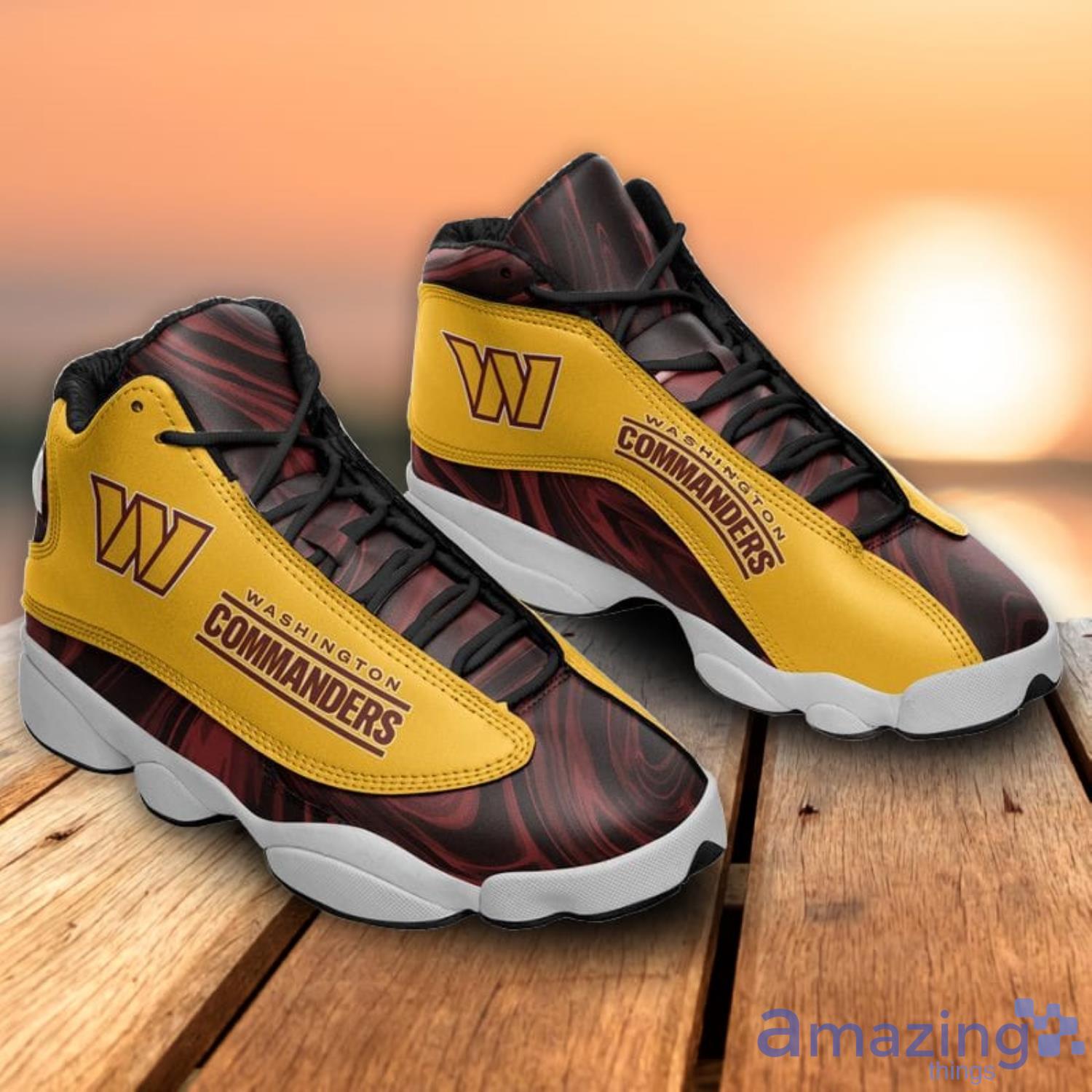 Washington Commanders Air Jordan 13 Shoes For Fans