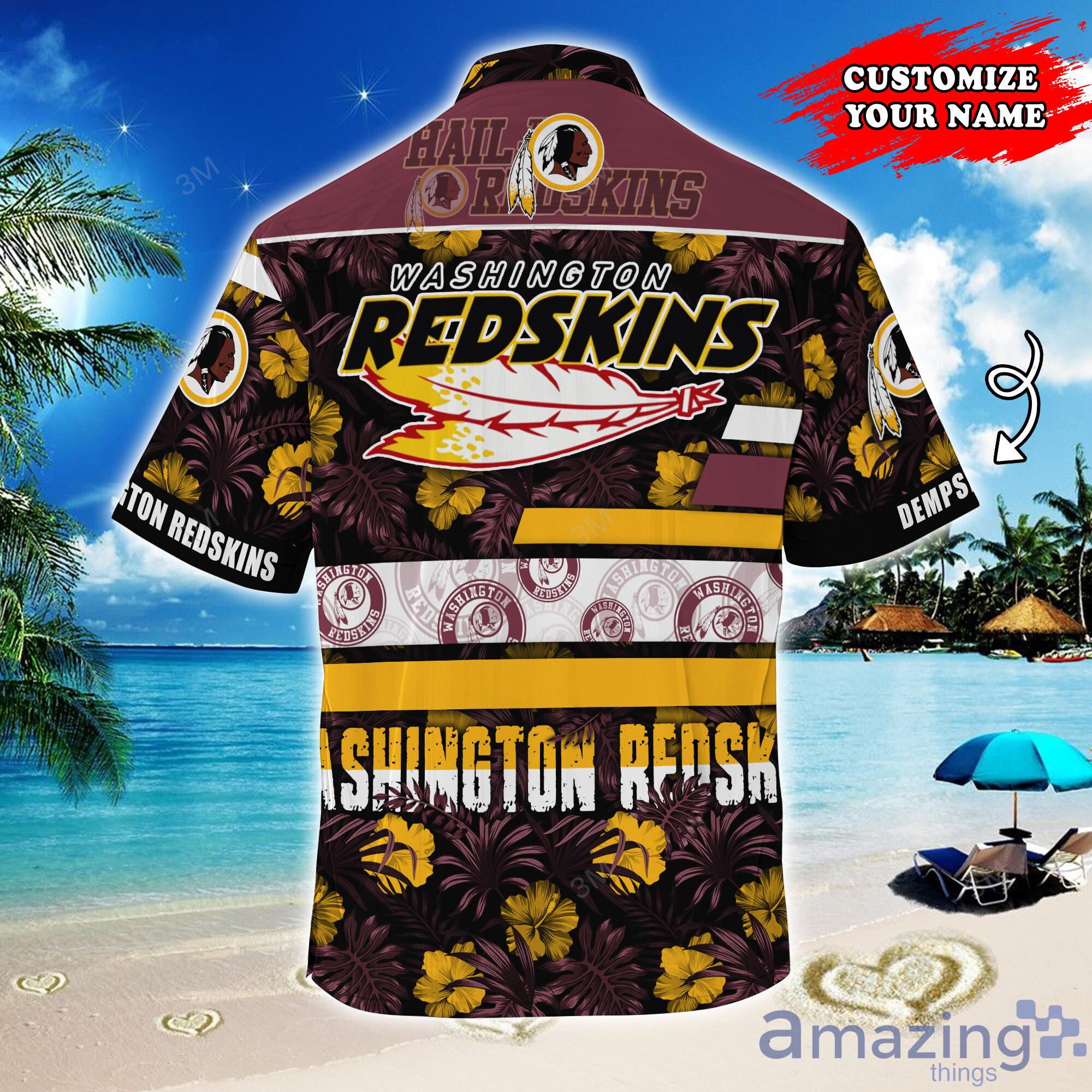 Washington Redskins NFL Summer Customized Hawaiian Shirt