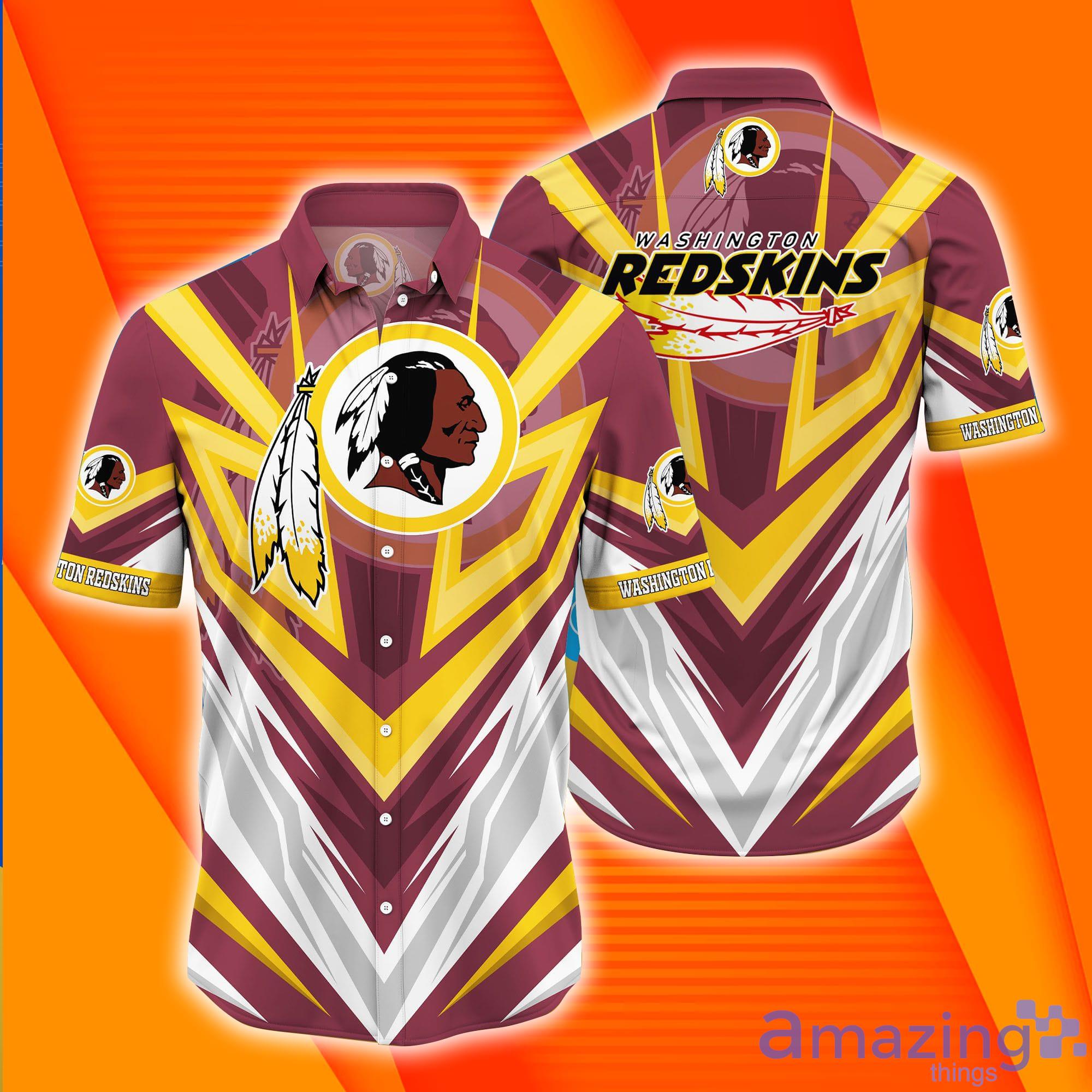 Washington Redskins NFL Short Sleeves Hawaiian Shirt Gift For Fans Product Photo 1