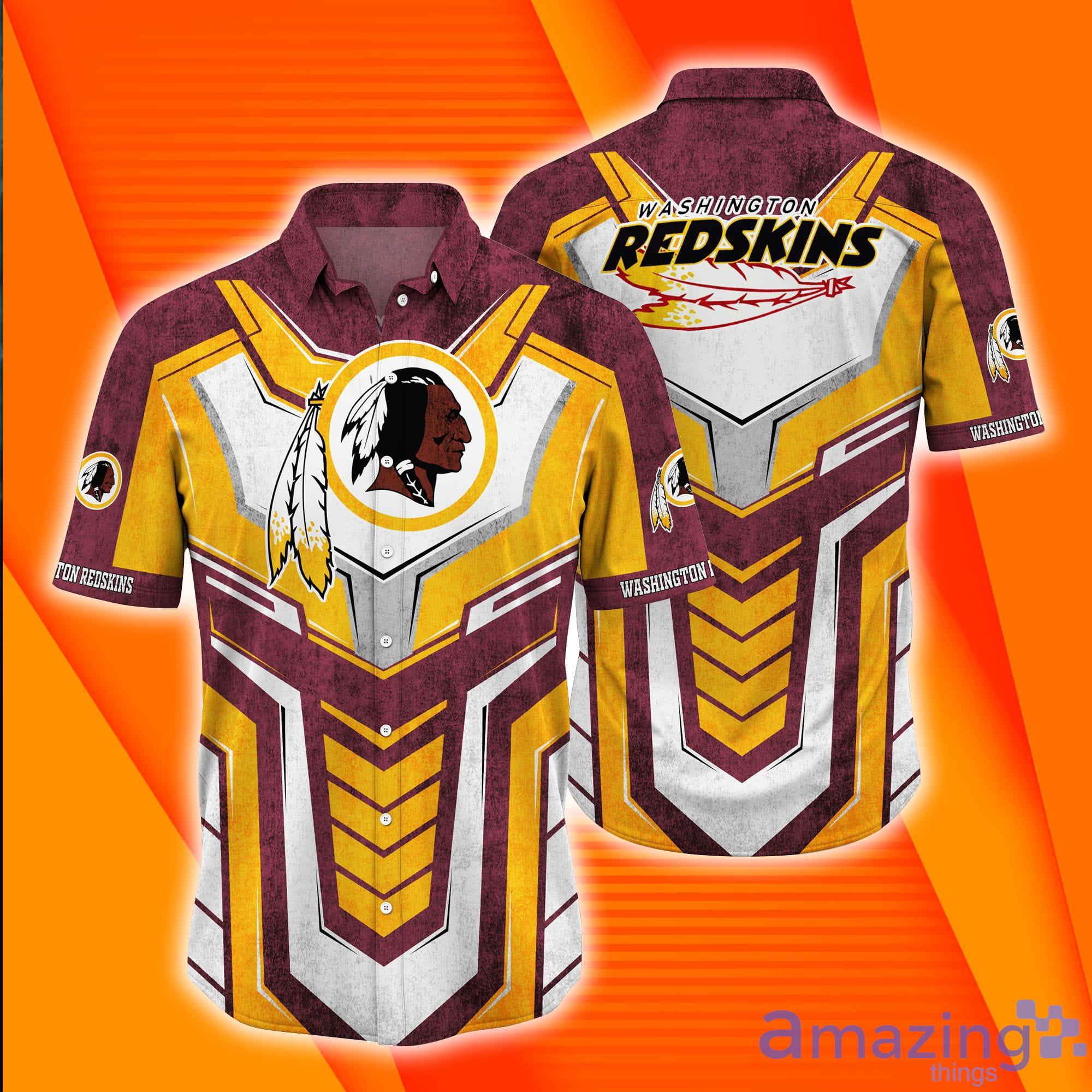 Washington Redskins NFL Special Design Short Sleeves Hawaiian Shirt Product Photo 1