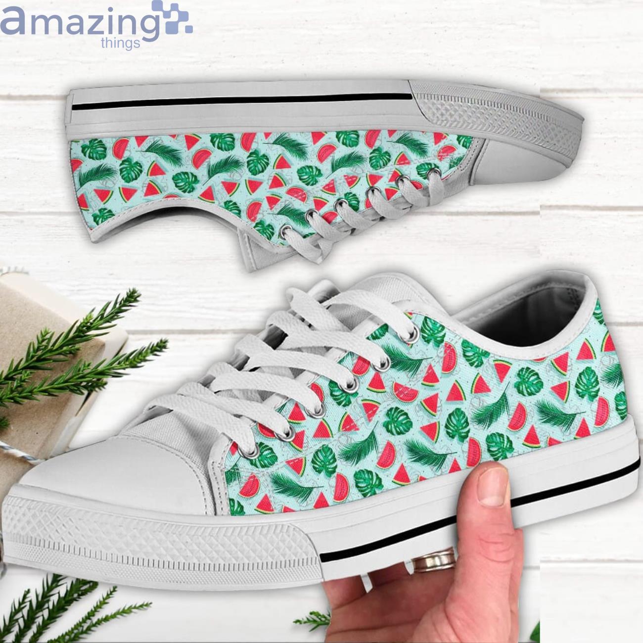 Watermelon Low Top Canvas Shoes Watermelon Shoes Product Photo 1 Watermelon Low Top Canvas Shoes Watermelon Shoes Product Photo 1