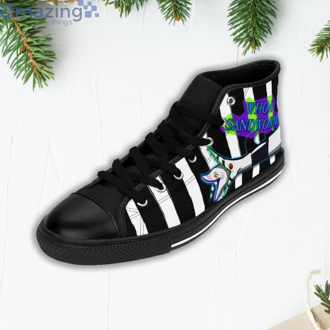 Whoa Sandworms Beetlejuice High Top Shoes Product Photo 5