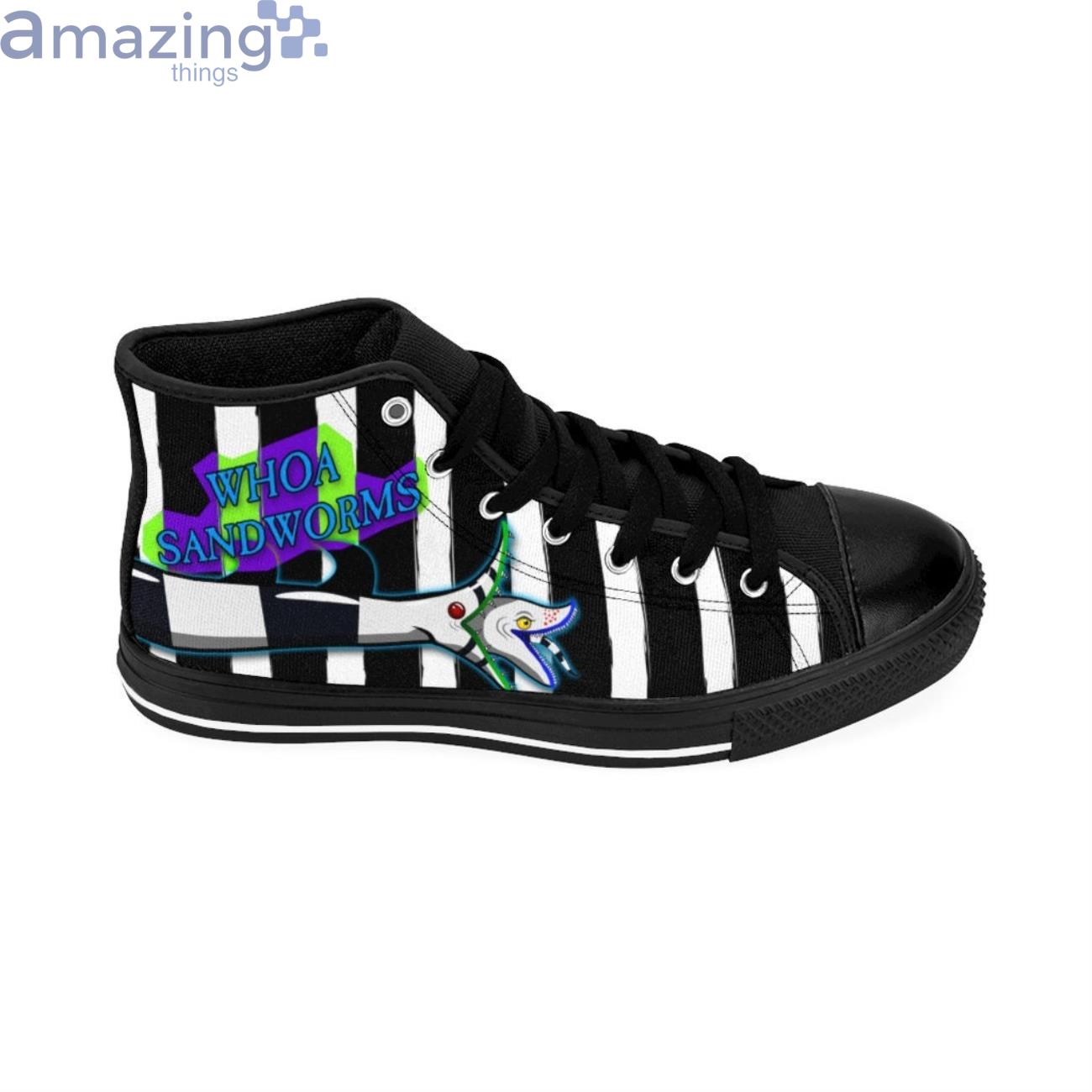 Whoa Sandworms Beetlejuice High Top Shoes Product Photo 6