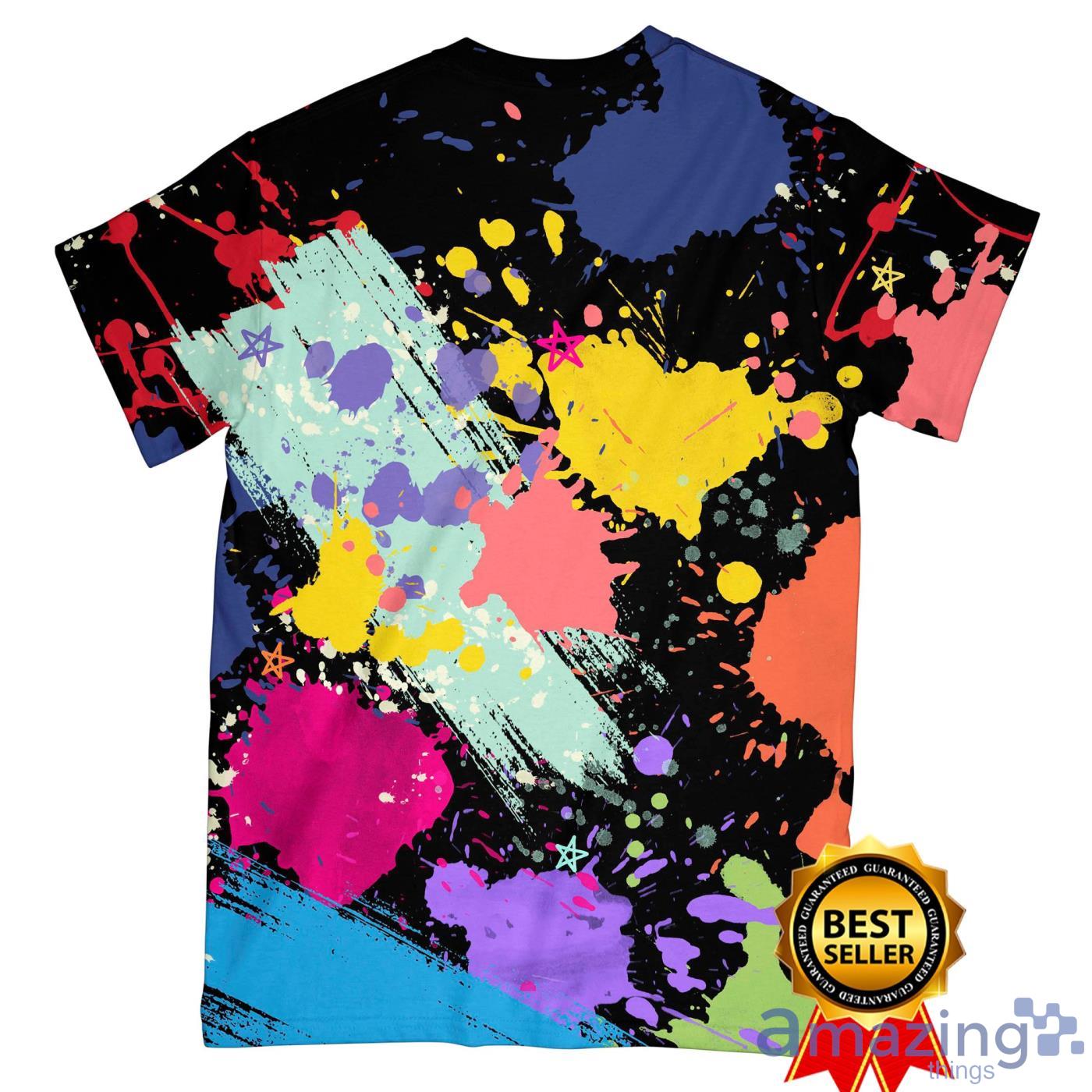 Why Fit In When You Were Born To Stand Out Black Girl Full Print 3D T Shirt image Why Fit In When You Were Born To Stand Out Black Girl Full Print 3D T Shirt Product Photo 2