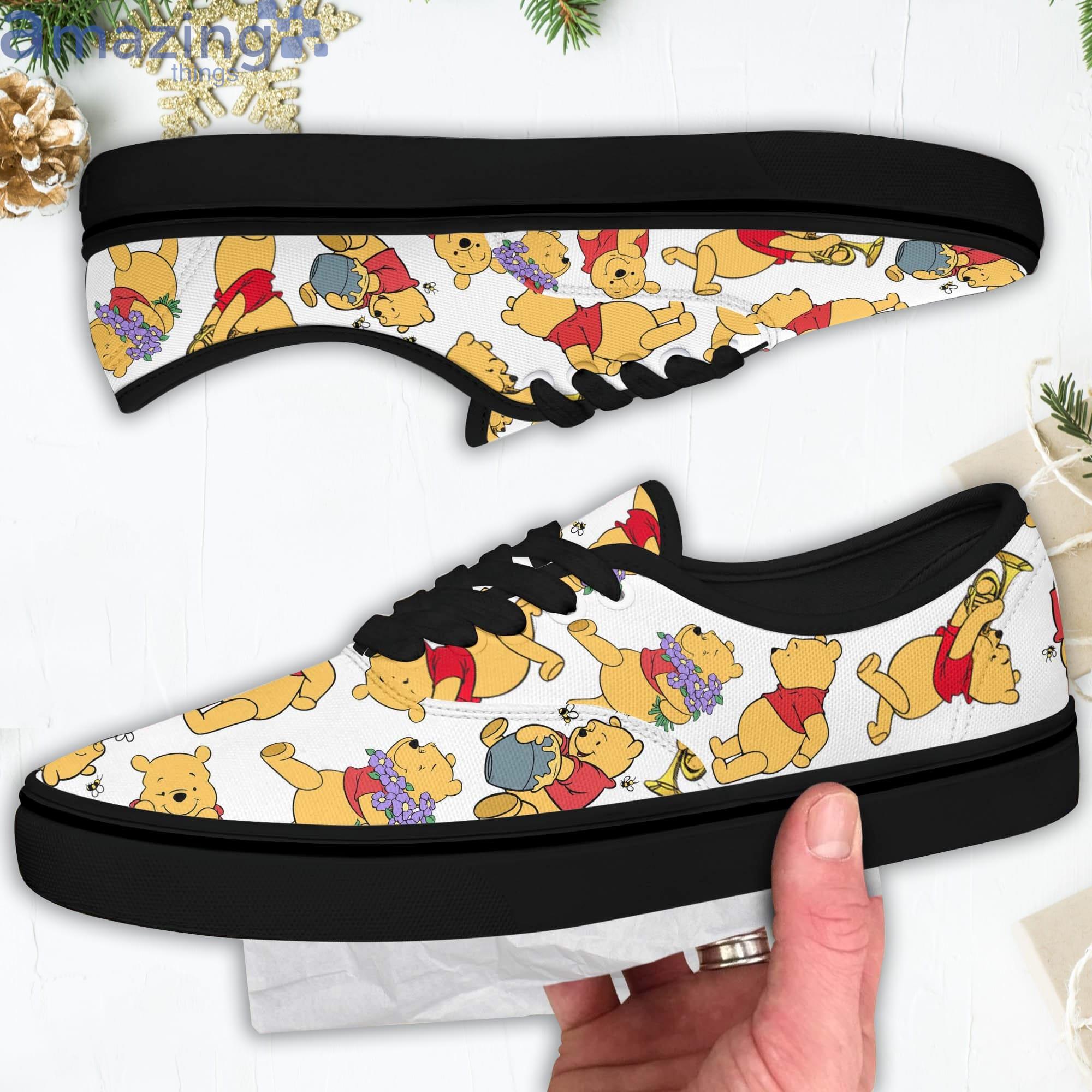 Disney Cartoon Low Top Slip On Lace Up Canvas Vans Shoes