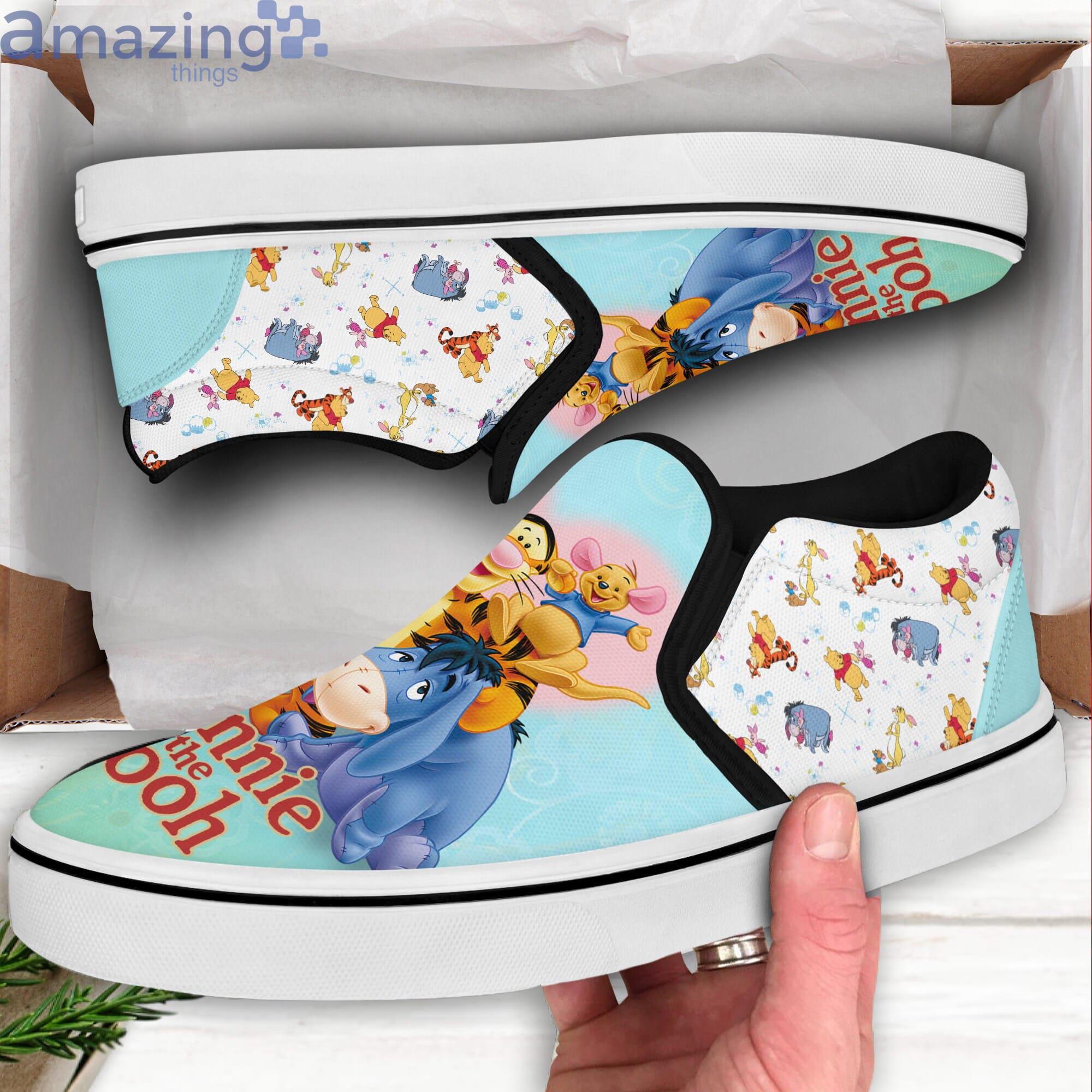 Winnie The Pooh & Friends Clear Patterns Disney Cartoon Slip On Shoes image Winnie The Pooh & Friends Clear Patterns Disney Cartoon Slip On Shoes Product Photo 2