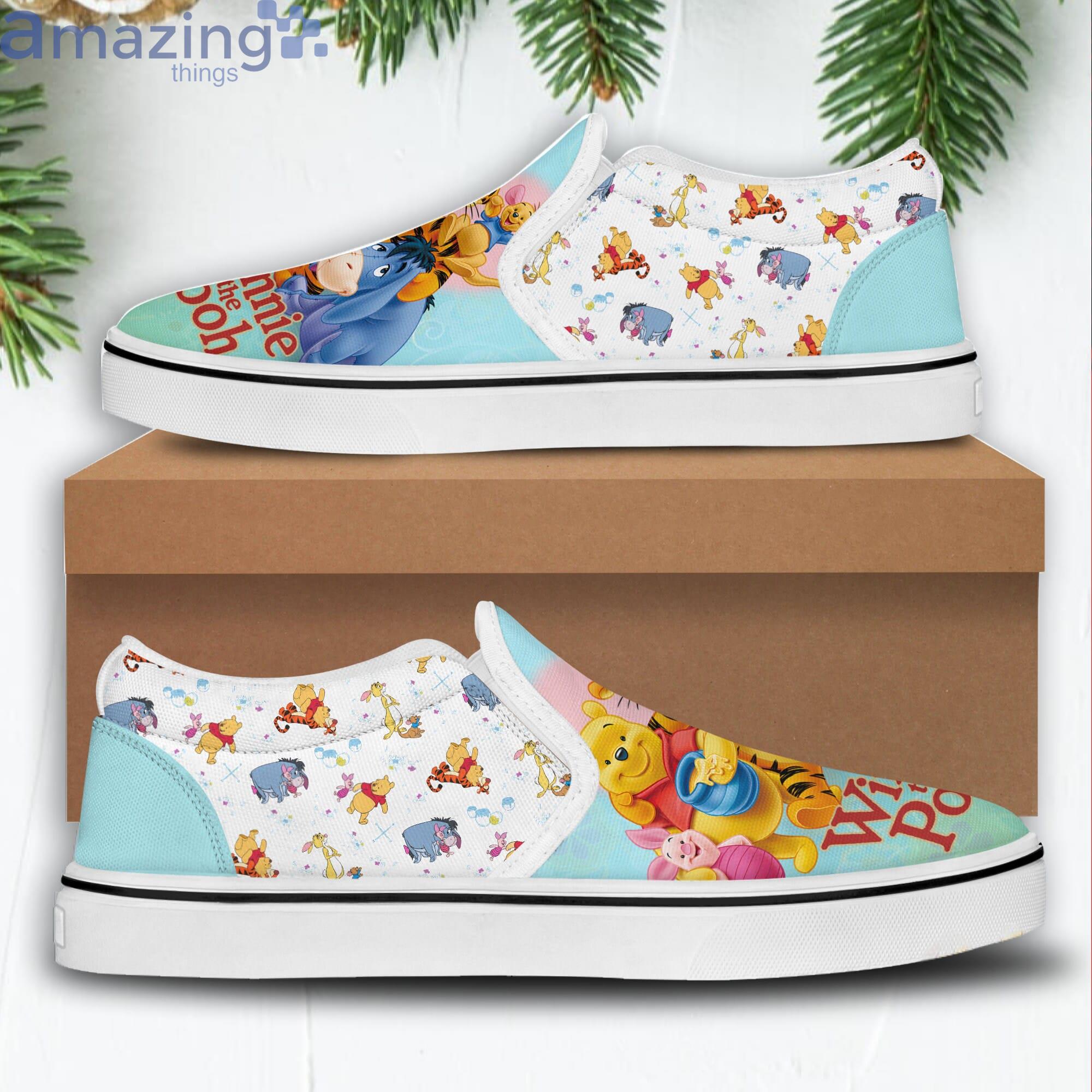 Winnie The Pooh & Friends Clear Patterns Disney Cartoon Slip On Shoes image Winnie The Pooh & Friends Clear Patterns Disney Cartoon Slip On Shoes Product Photo 3