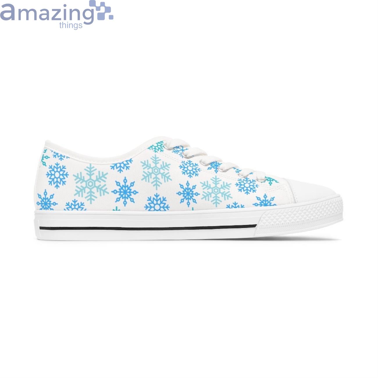 Winter Print Shoes Snowflake Low Top Shoes Sneakers Christmas Shoes image Winter Print Shoes Snowflake Low Top Shoes Sneakers Christmas Shoes Product Photo 6