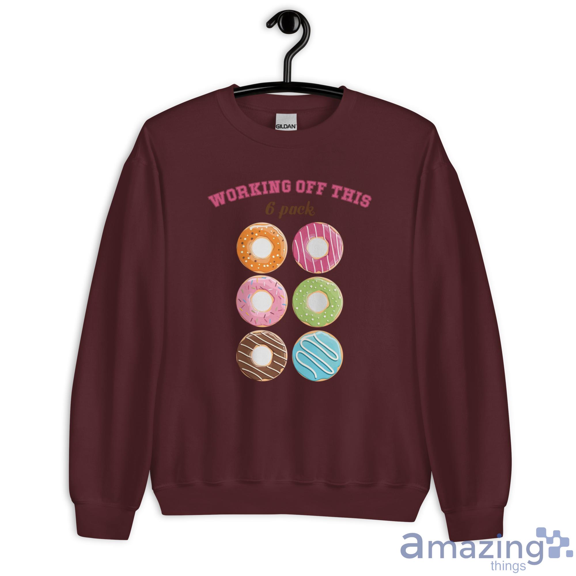 Workings Off This 6 Pack Donuts Shirt image Workings Off This 6 Pack Donuts Shirt - Unisex Heavy Blend Crewneck Sweatshirt-1