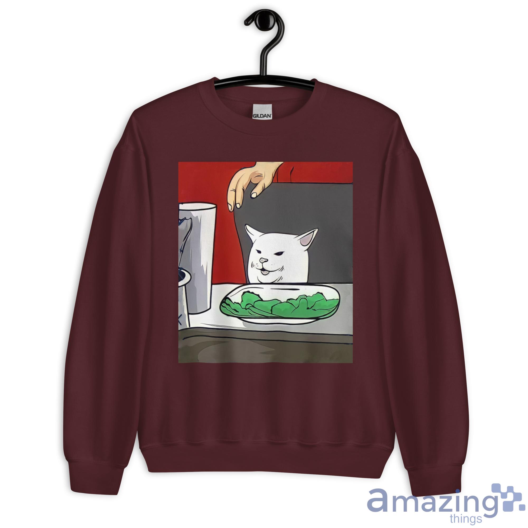 Yelling Cat Shirt image Yelling Cat Shirt - Unisex Heavy Blend Crewneck Sweatshirt-1