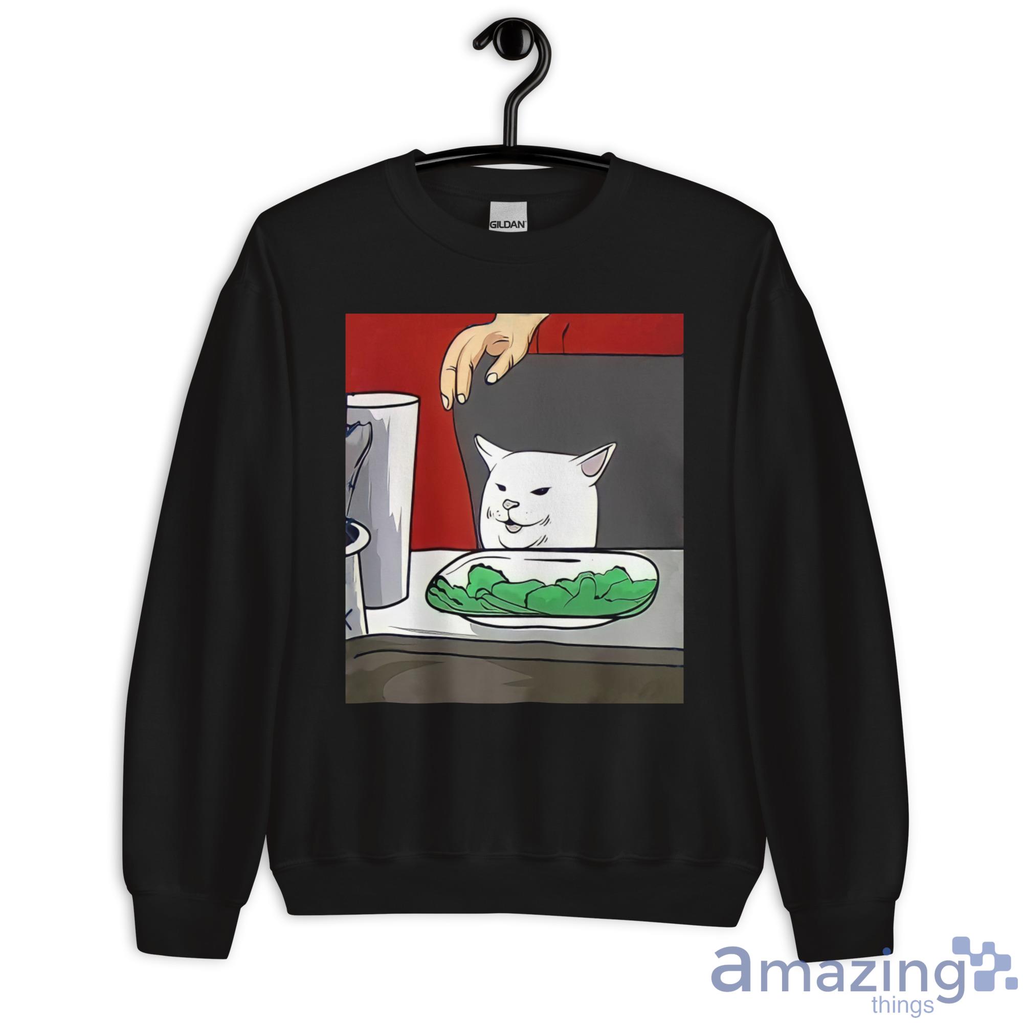 Yelling Cat Shirt image Yelling Cat Shirt - Unisex Heavy Blend Crewneck Sweatshirt