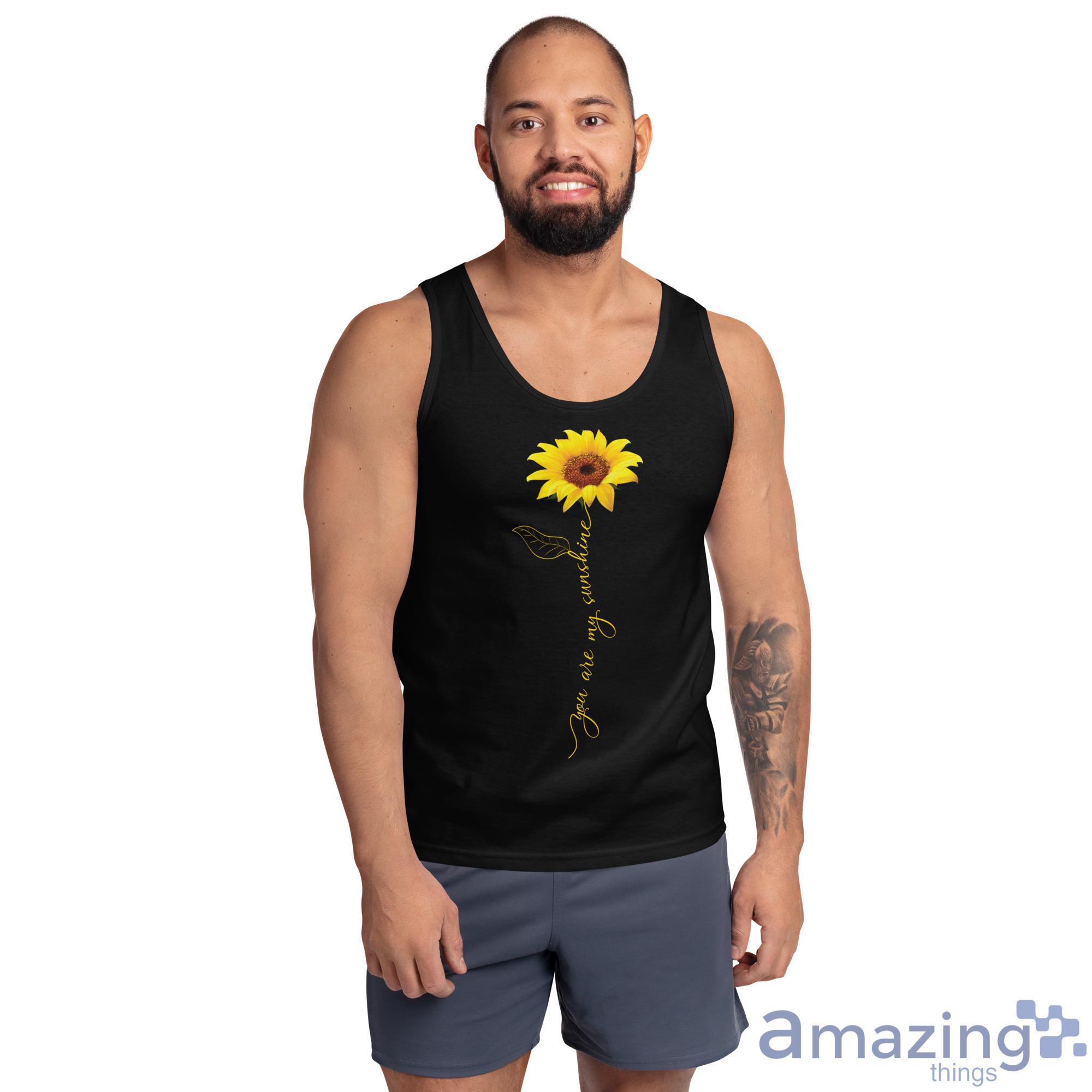 You Are My Sunshine Sunflower Shirt image You Are My Sunshine Sunflower Shirt - Ultra Cotton Tank Top