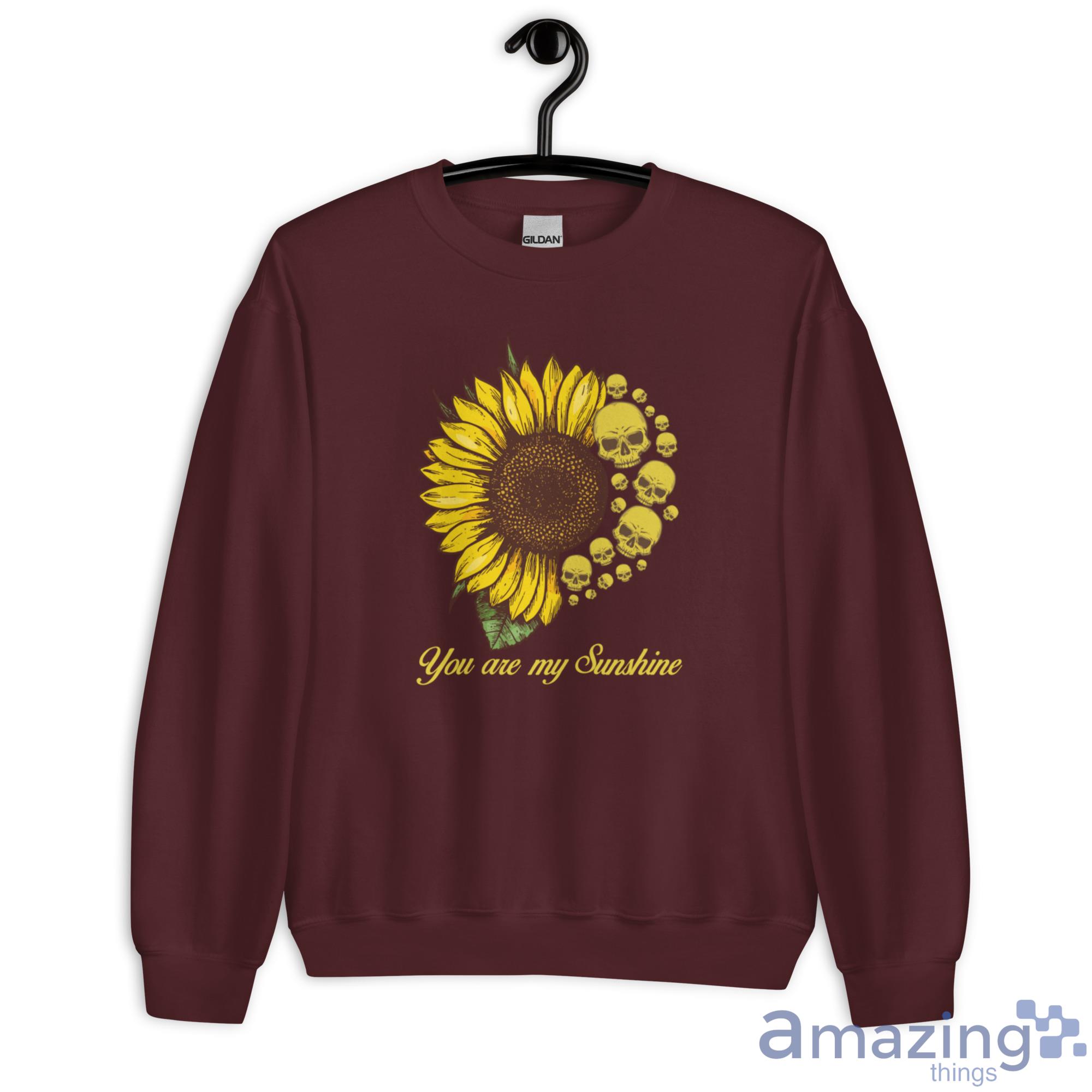 You Are My Sunshine Sunflower Sull Shirt image You Are My Sunshine Sunflower Sull Shirt - Unisex Heavy Blend Crewneck Sweatshirt-1