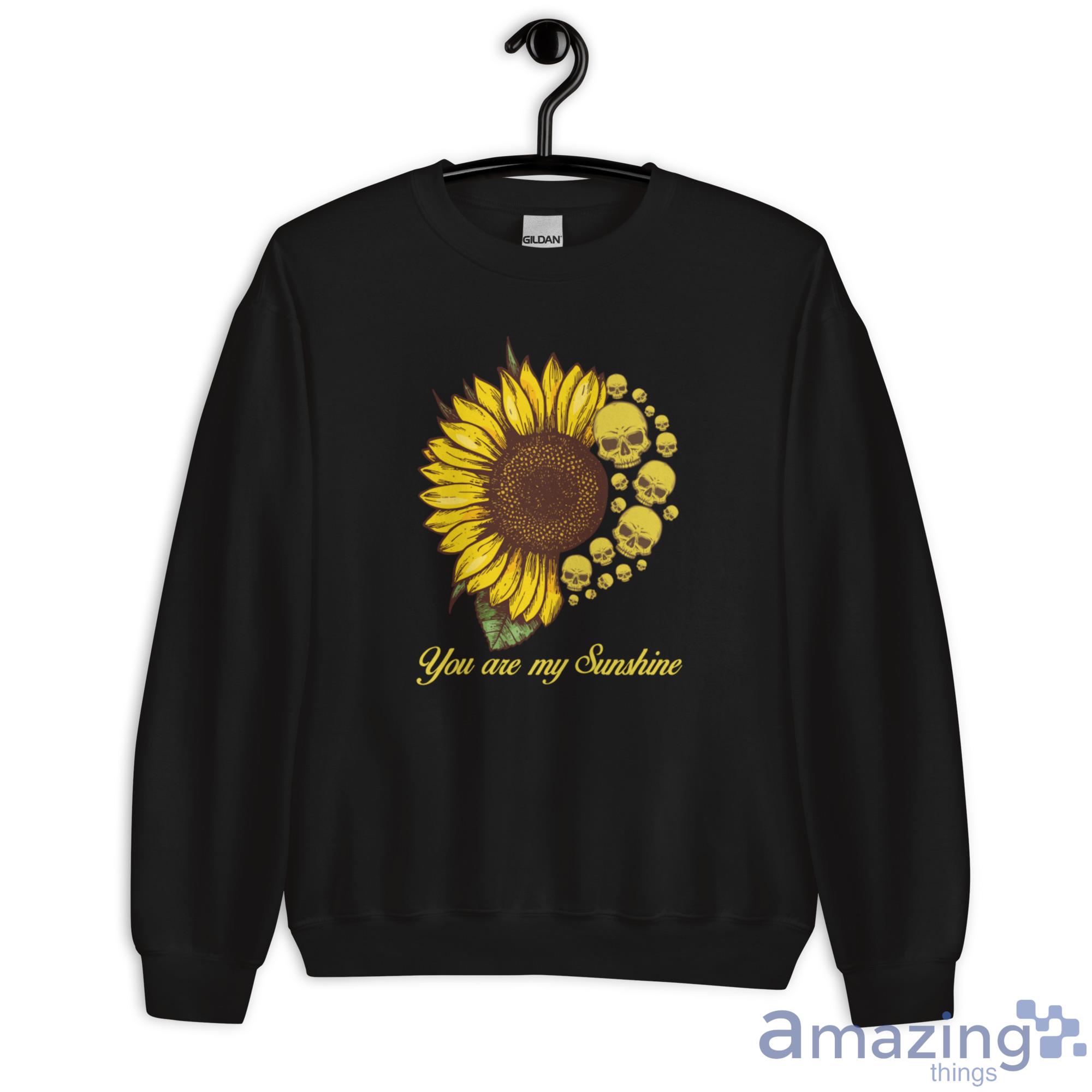 You Are My Sunshine Sunflower Sull Shirt image You Are My Sunshine Sunflower Sull Shirt - Unisex Heavy Blend Crewneck Sweatshirt