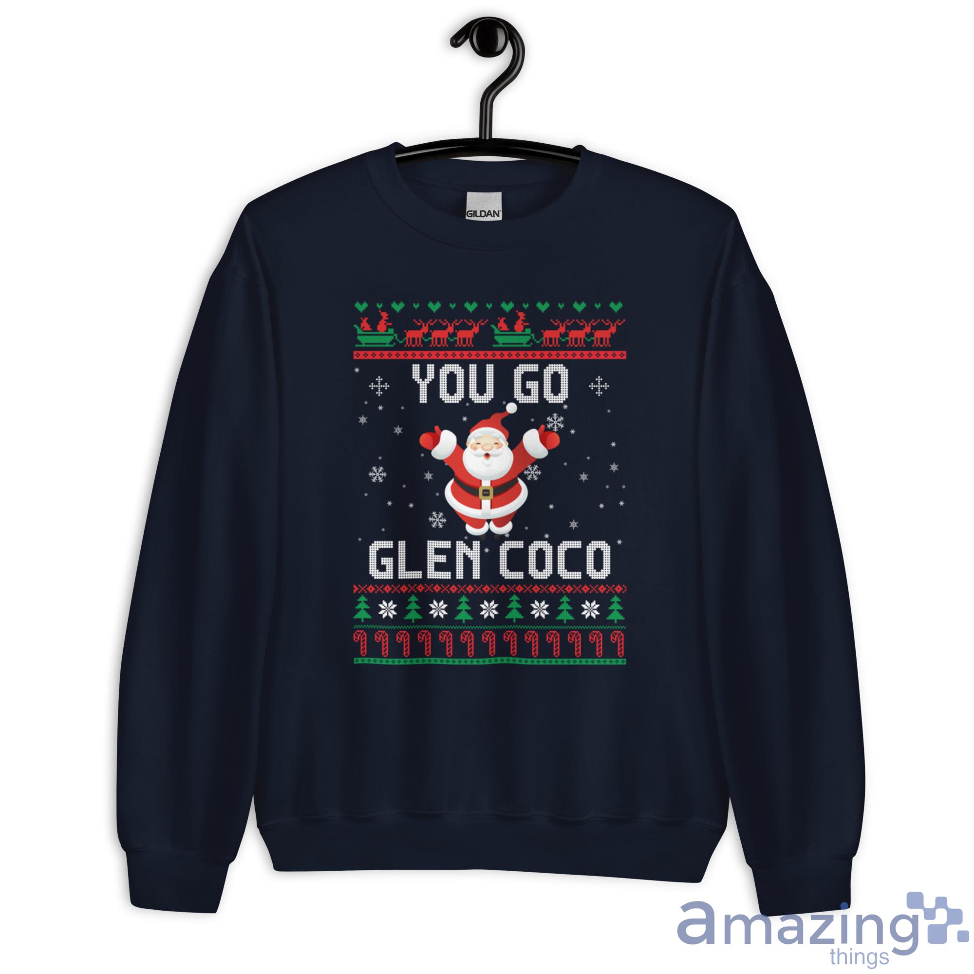 You Go Glen CoCo Ugly Christmas Sweater - G180 Unisex Heavy Blend Crewneck Sweatshirt-1