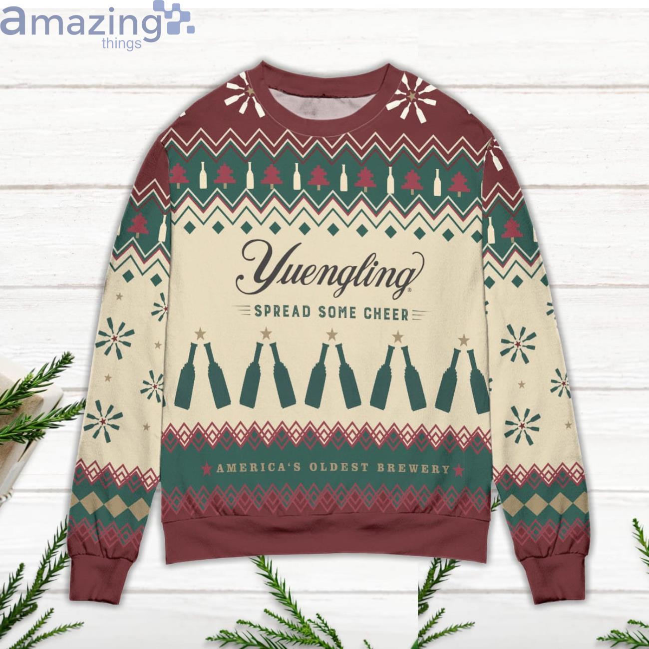 Yuengling Spread Some Cheer Ugly Christmas Sweater image Yuengling Spread Some Cheer Ugly Christmas Sweater Product Photo 2