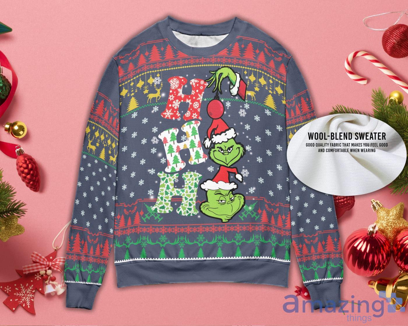 Hippo 2024 christmas sweater