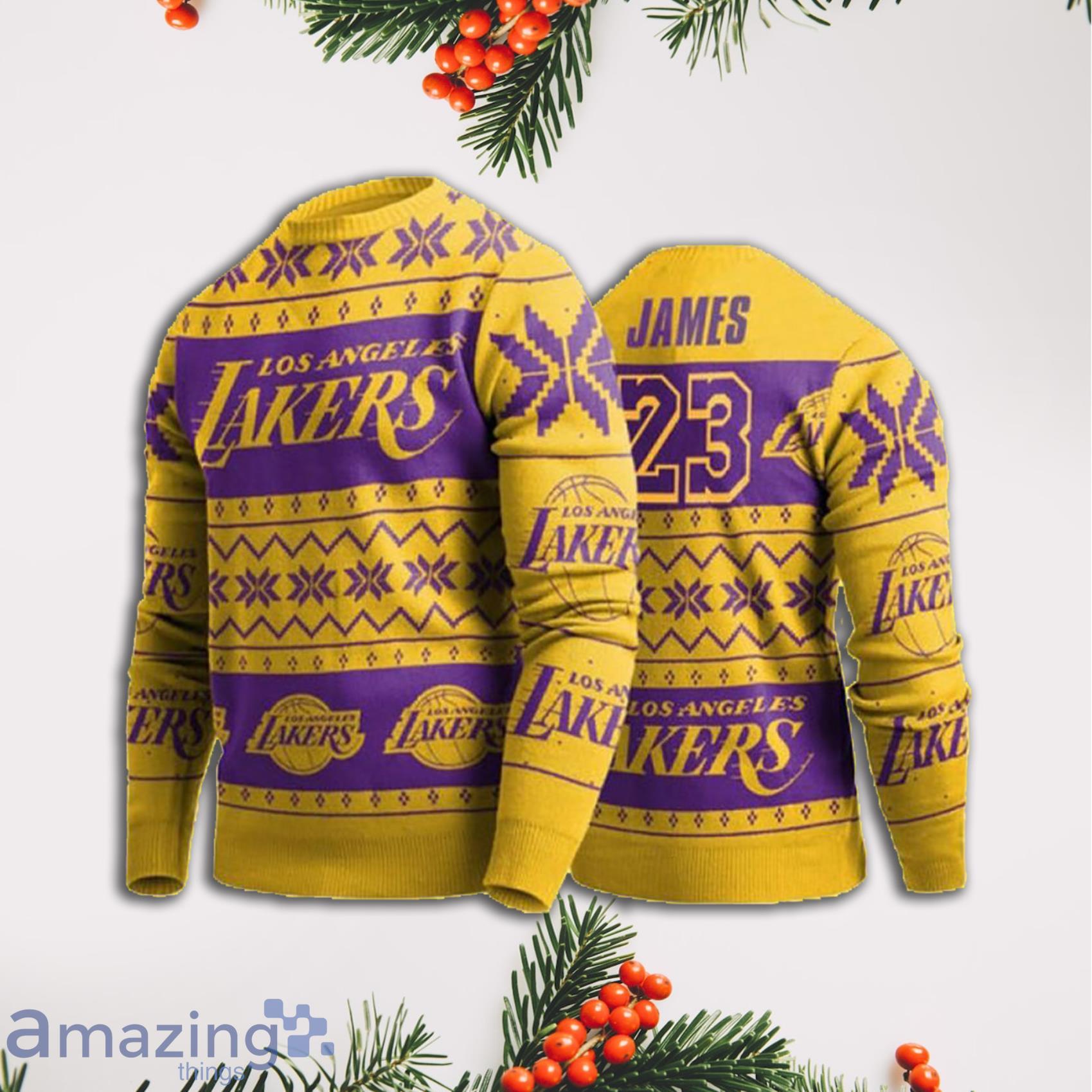Women's Los Angeles Lakers Gold & Split Dress Jersey - All Stitched