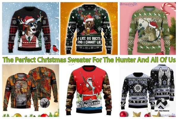 The Perfect Christmas Sweater For The Hunter And All Of Us