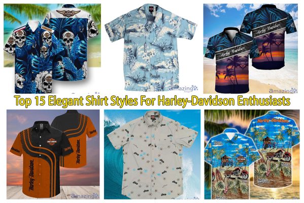 Top 15 Elegant Shirt Styles For Harley-Davidson Enthusiasts