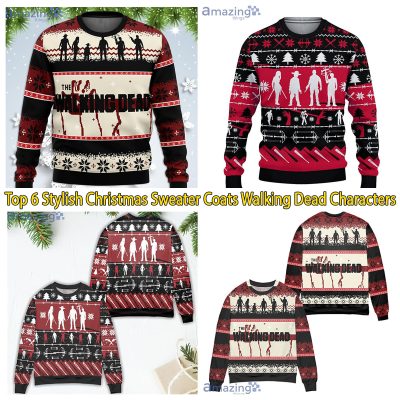 Top 6 Stylish Christmas Sweater Coats Walking Dead Characters