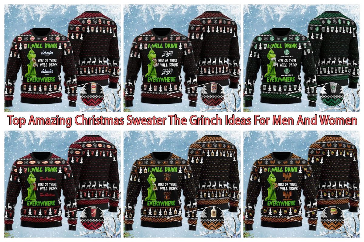 Top Amazing Christmas Sweater The Grinch Ideas For Men And Women