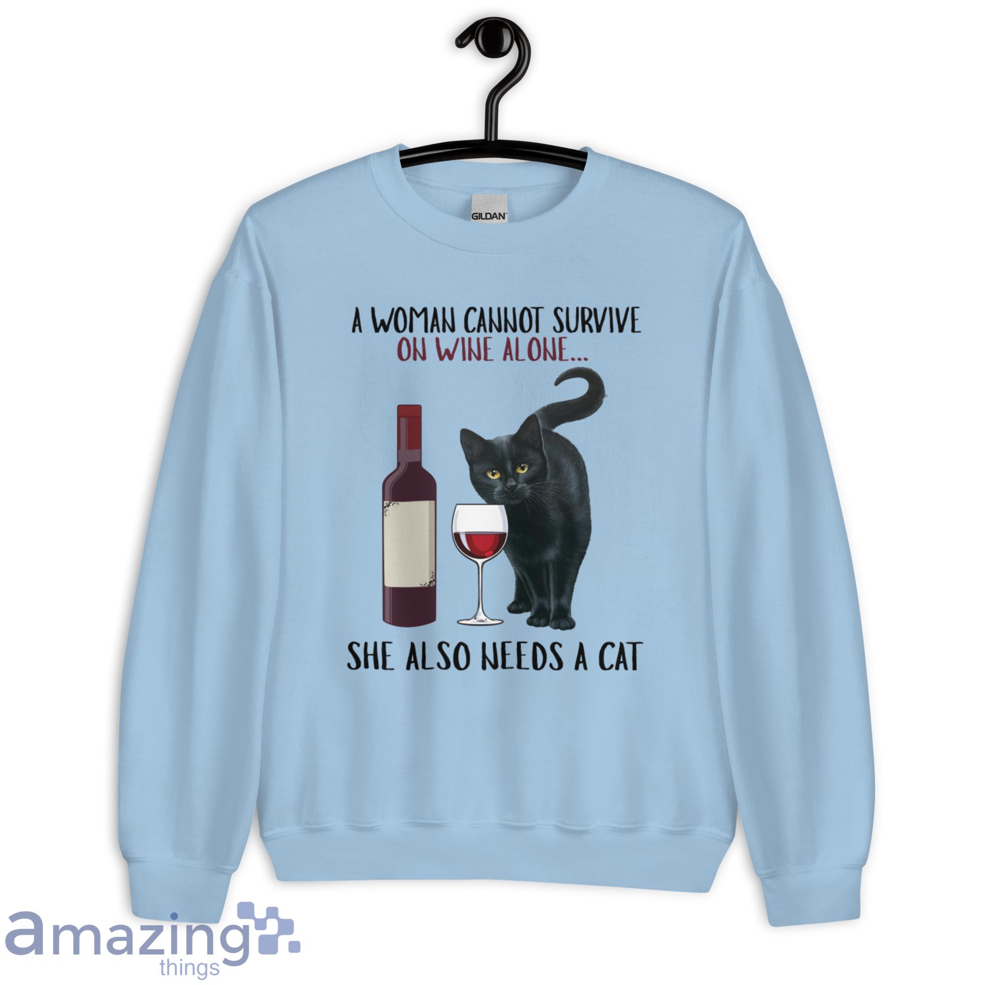 A Woman Cannot Survive On Wine Alone She Also Needs A Snoopy T-Shirt -  TeeNavi