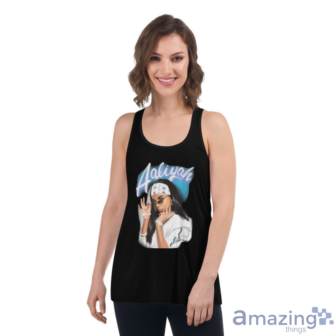 Aaliyah Airbrush Bandana Photo Shirt image Aaliyah Airbrush Bandana Photo Shirt